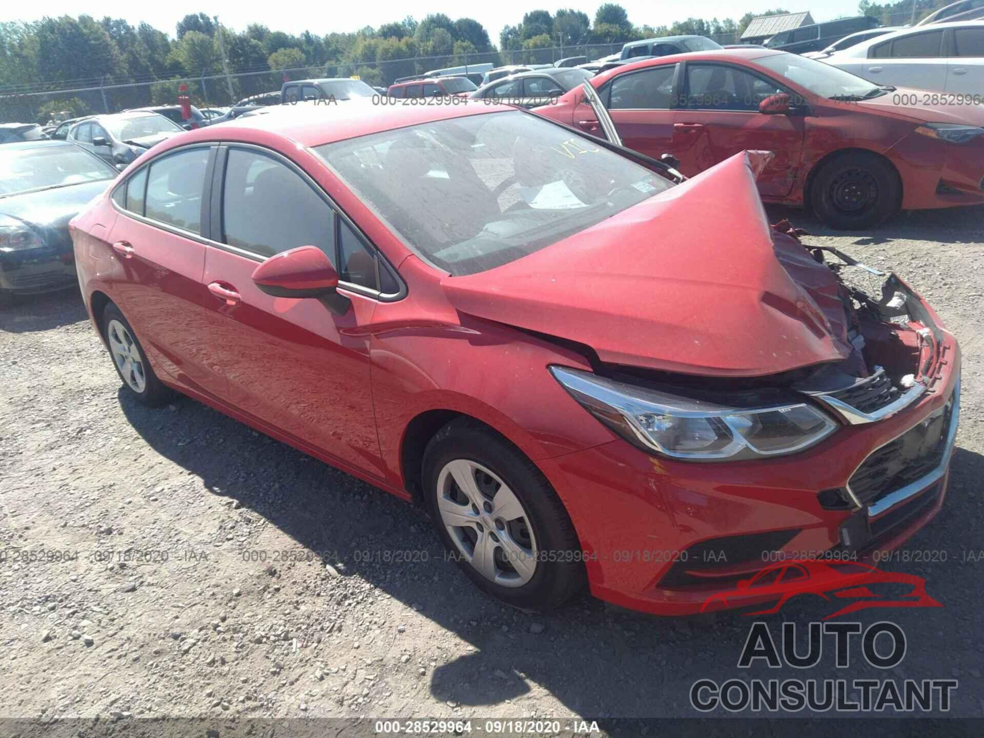 CHEVROLET CRUZE 2016 - 1G1BC5SM8G7323073