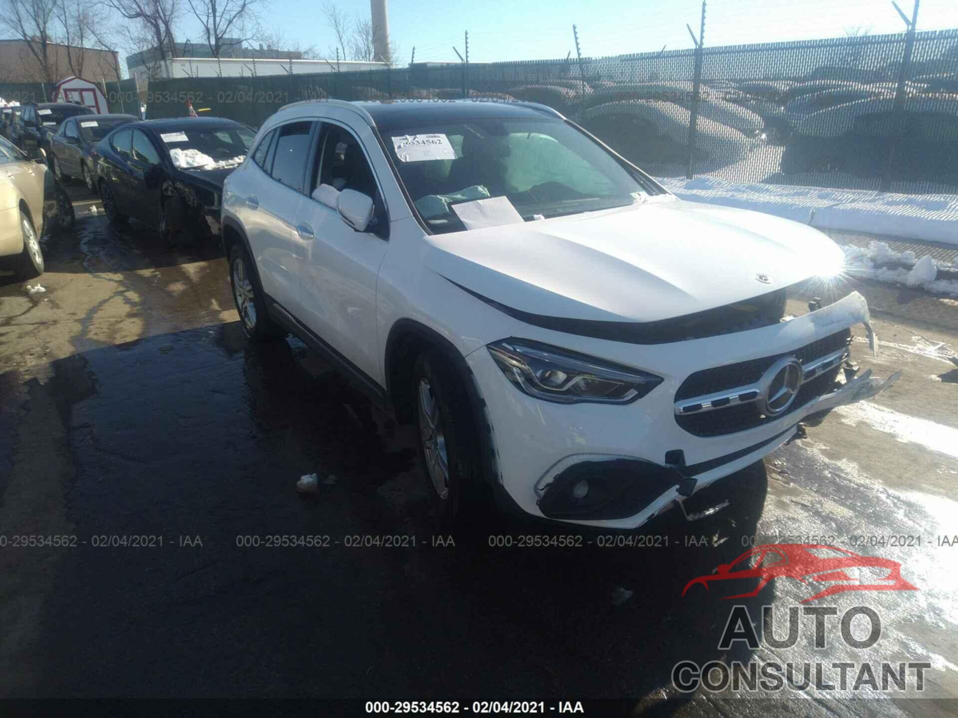 MERCEDES-BENZ GLA 2021 - W1N4N4HB4MJ190216