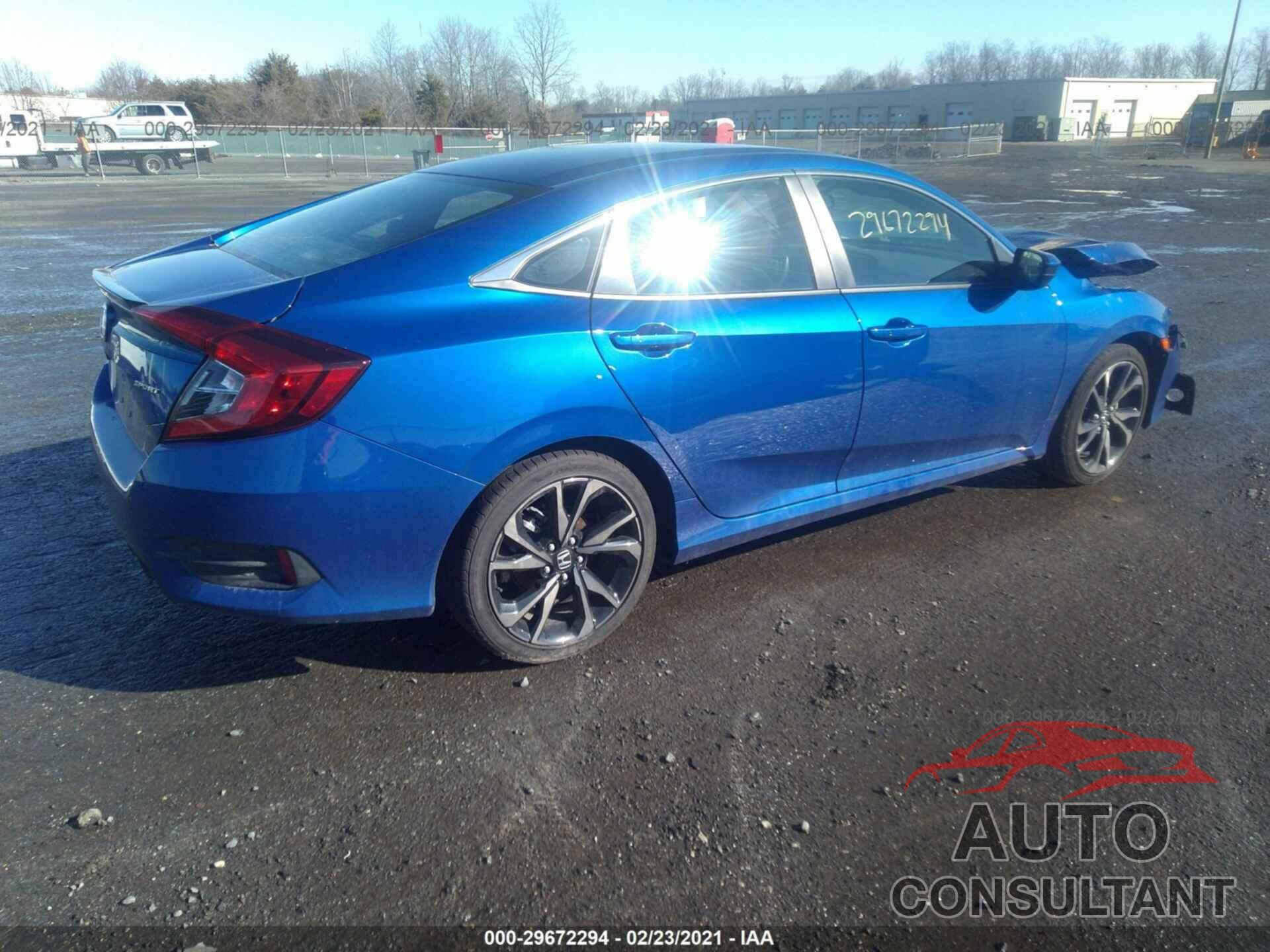 HONDA CIVIC SEDAN 2020 - 2HGFC2F89LH512318