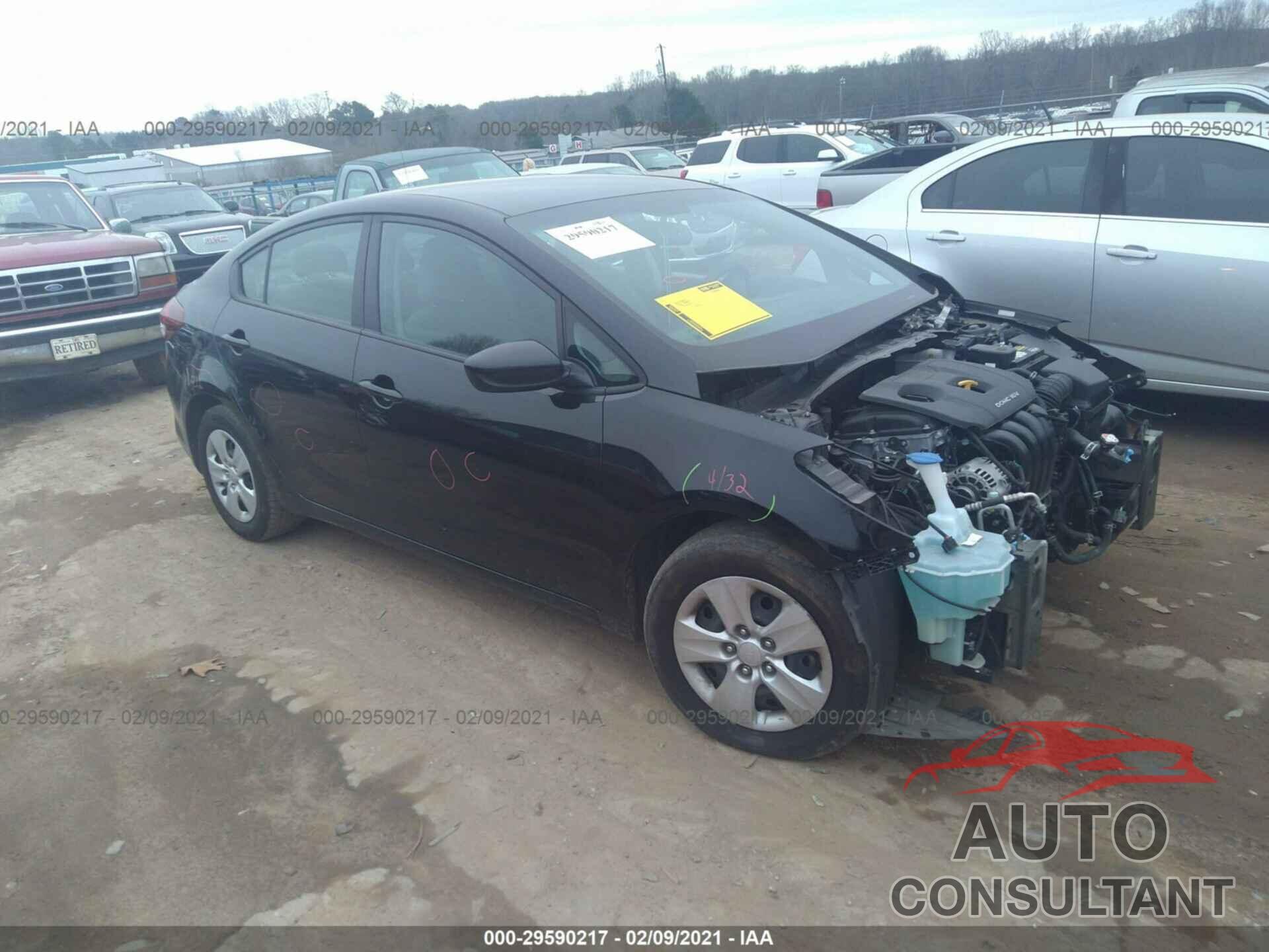 KIA FORTE 2017 - 3KPFL4A75HE035608