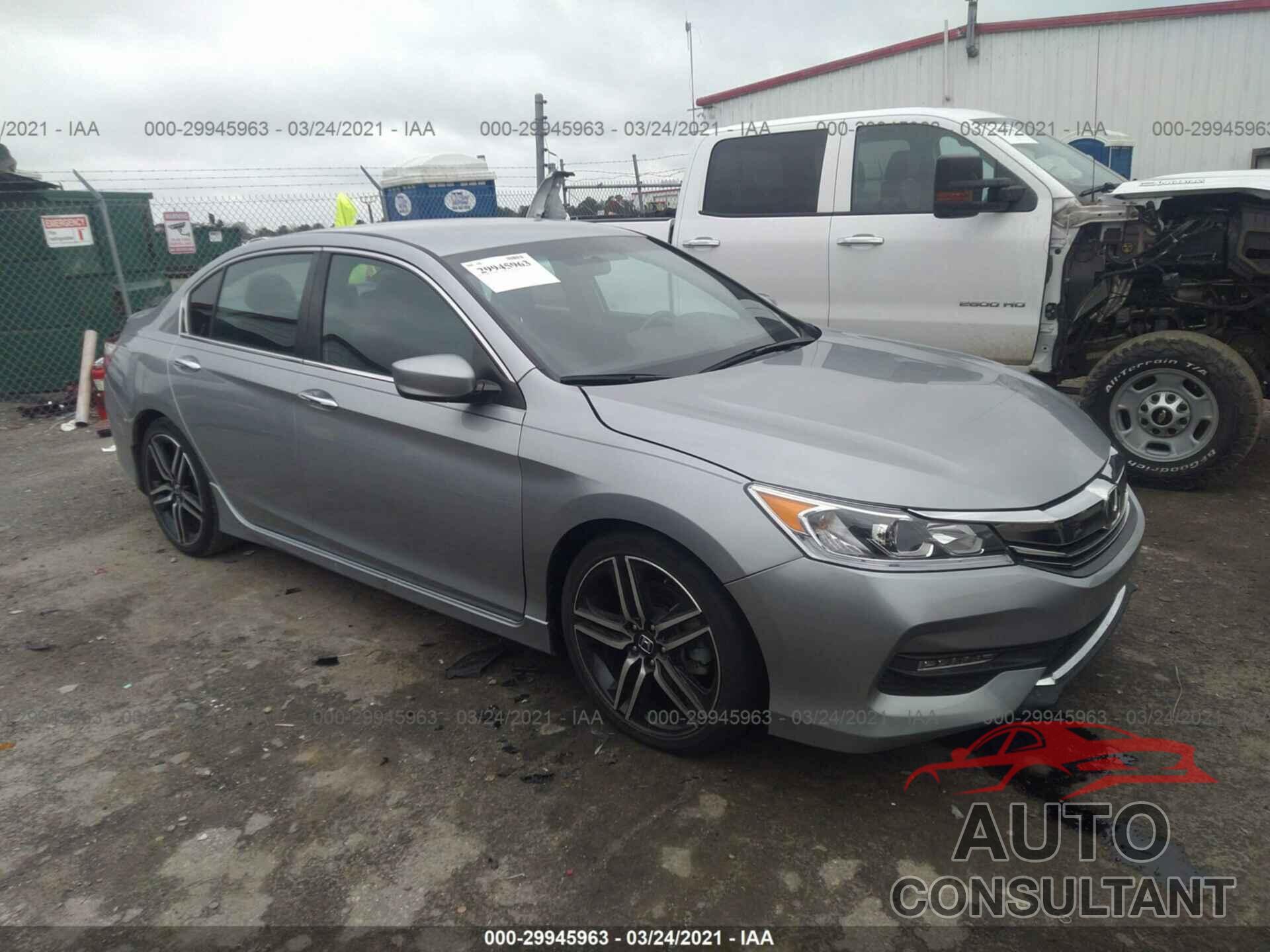 HONDA ACCORD SEDAN 2016 - 1HGCR2F57GA189009