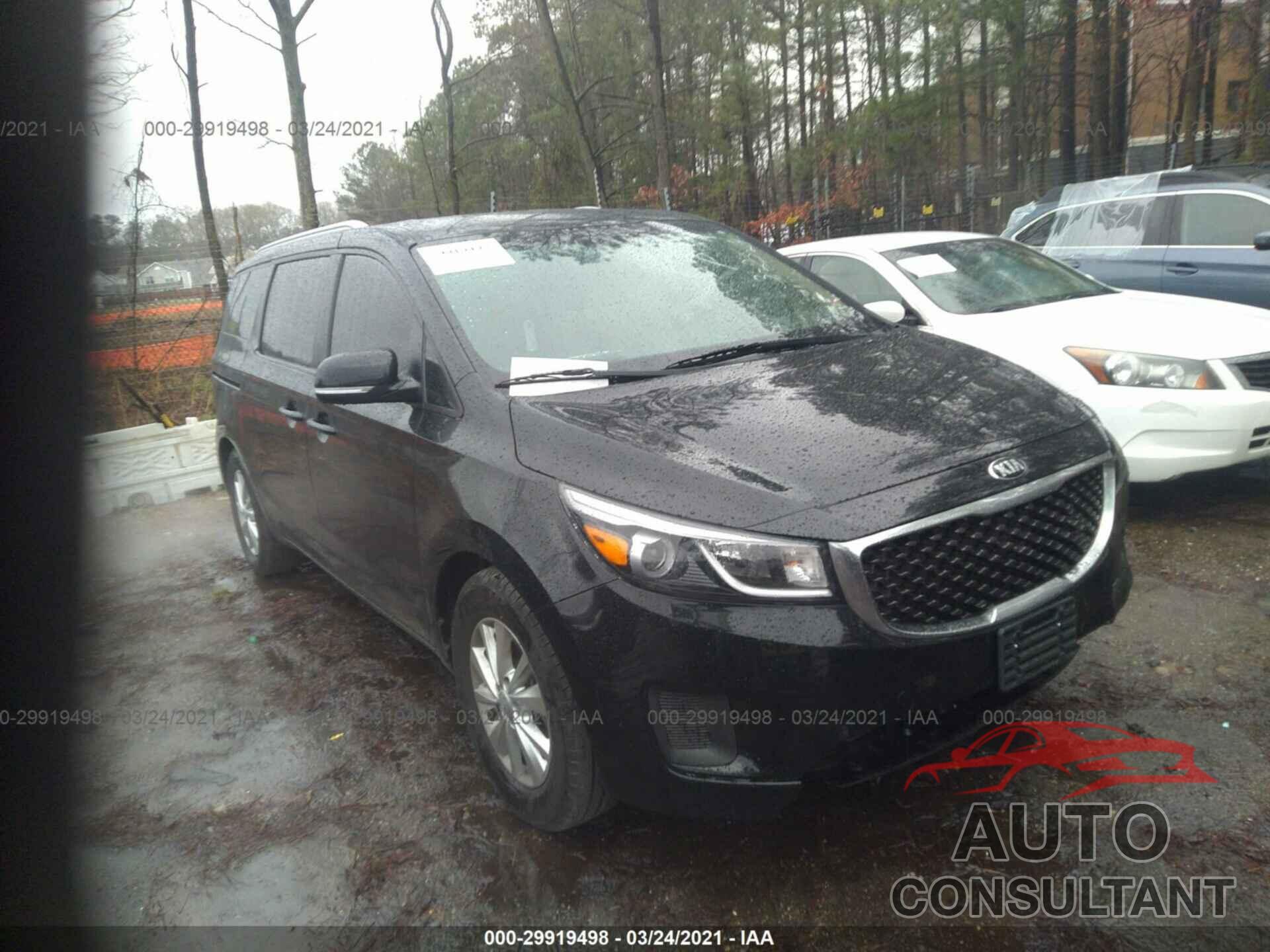 KIA SEDONA 2016 - KNDMB5C15G6160640