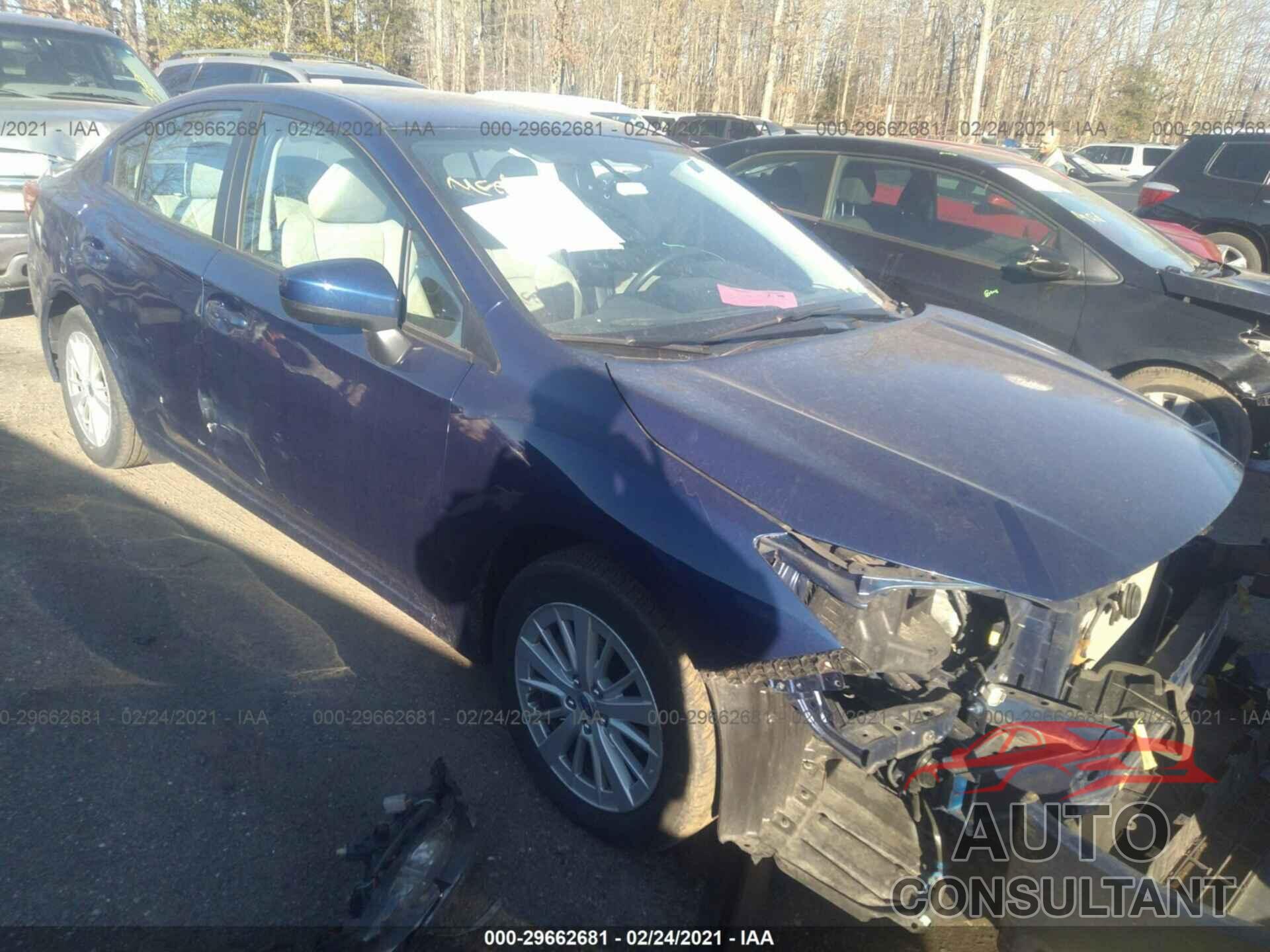 SUBARU IMPREZA 2018 - 4S3GKAB68J3622085