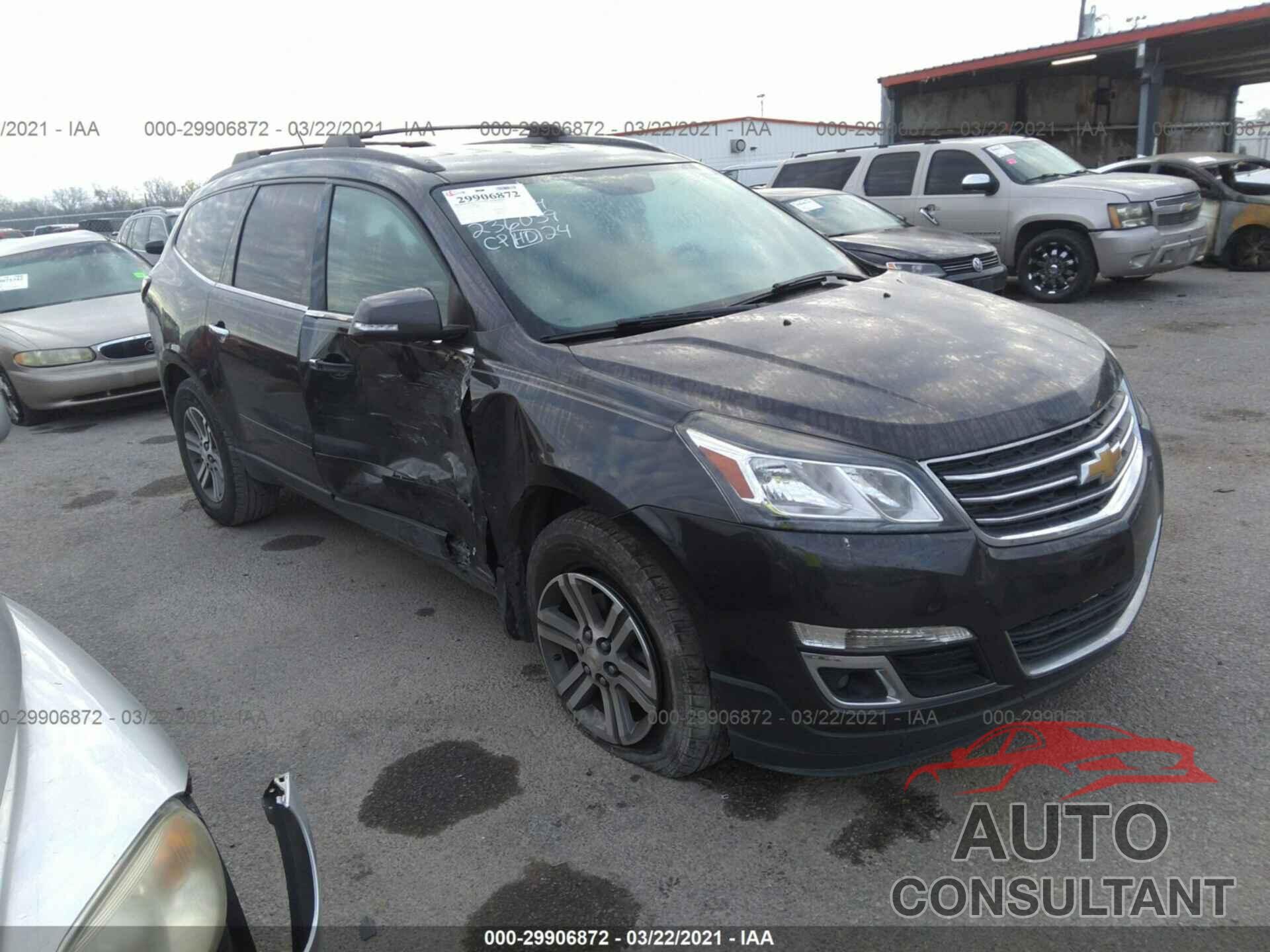CHEVROLET TRAVERSE 2016 - 1GNKRGKD6GJ236039