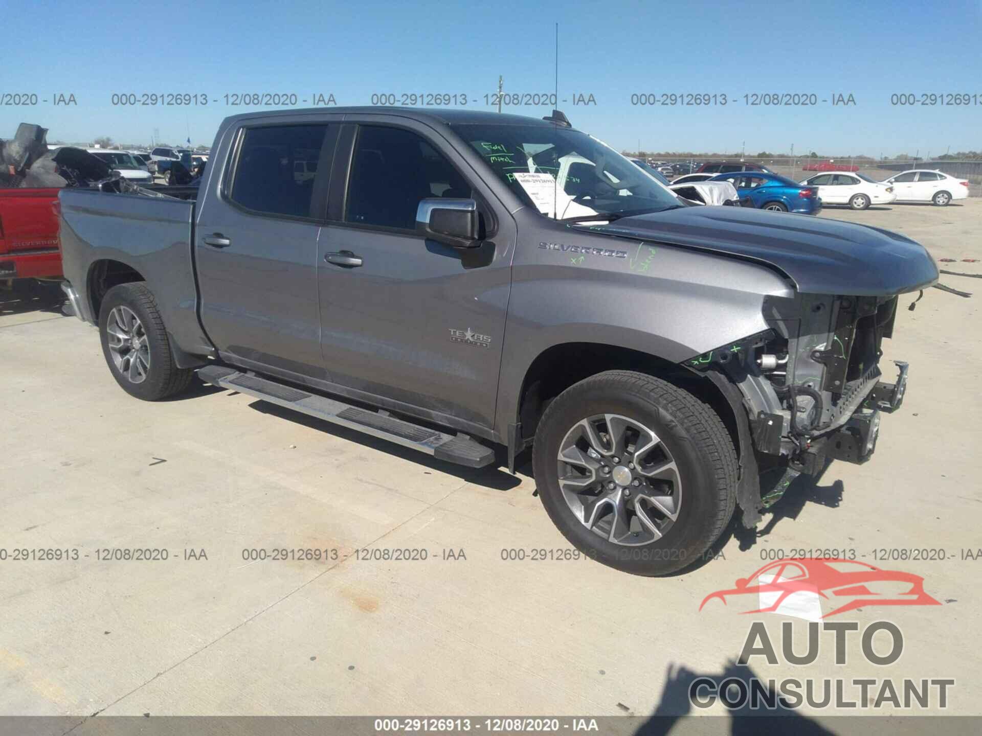 CHEVROLET SILVERADO 1500 2020 - 3GCPWCED0LG277239