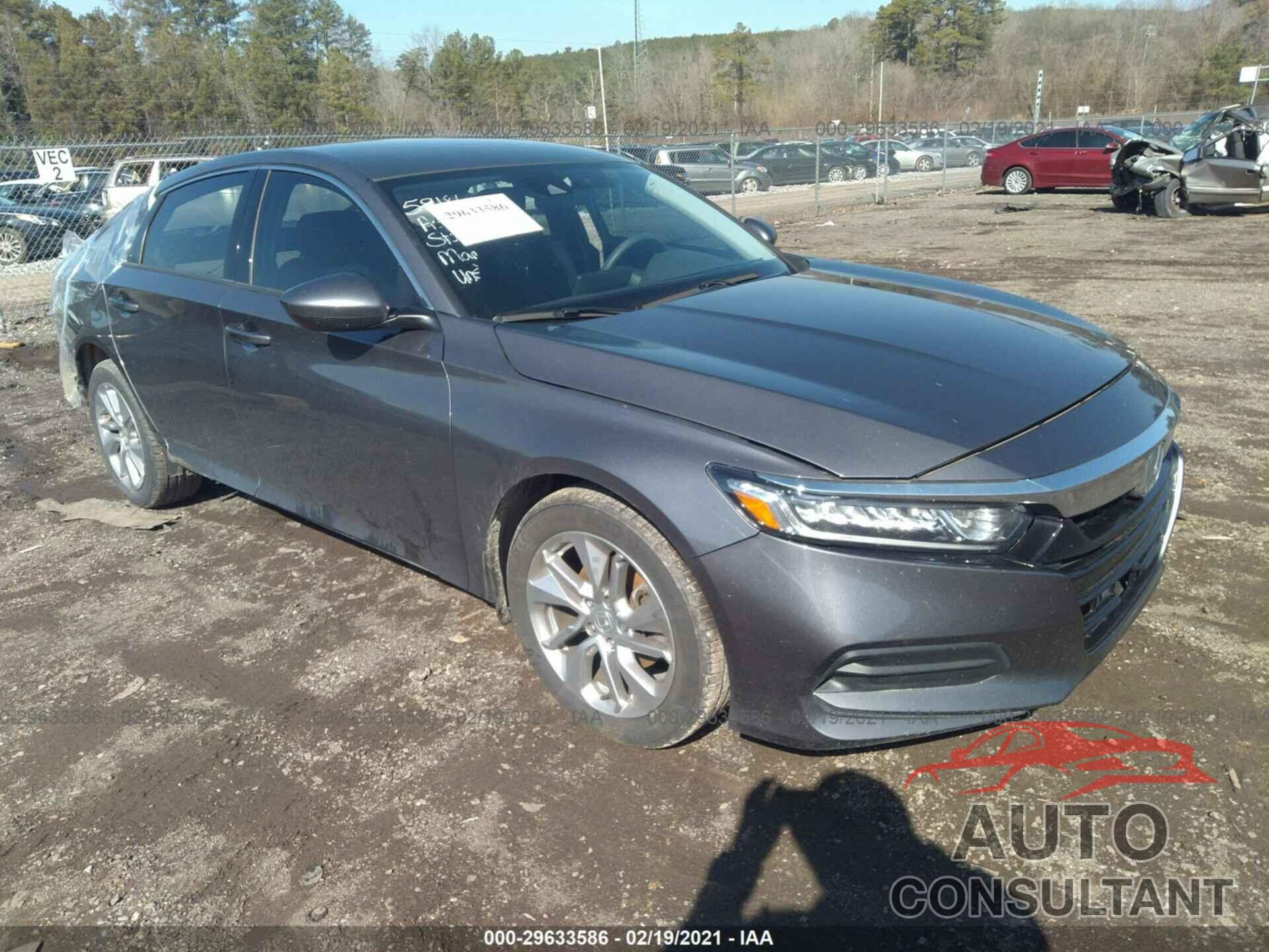 HONDA ACCORD SEDAN 2018 - 1HGCV1F1XJA076018