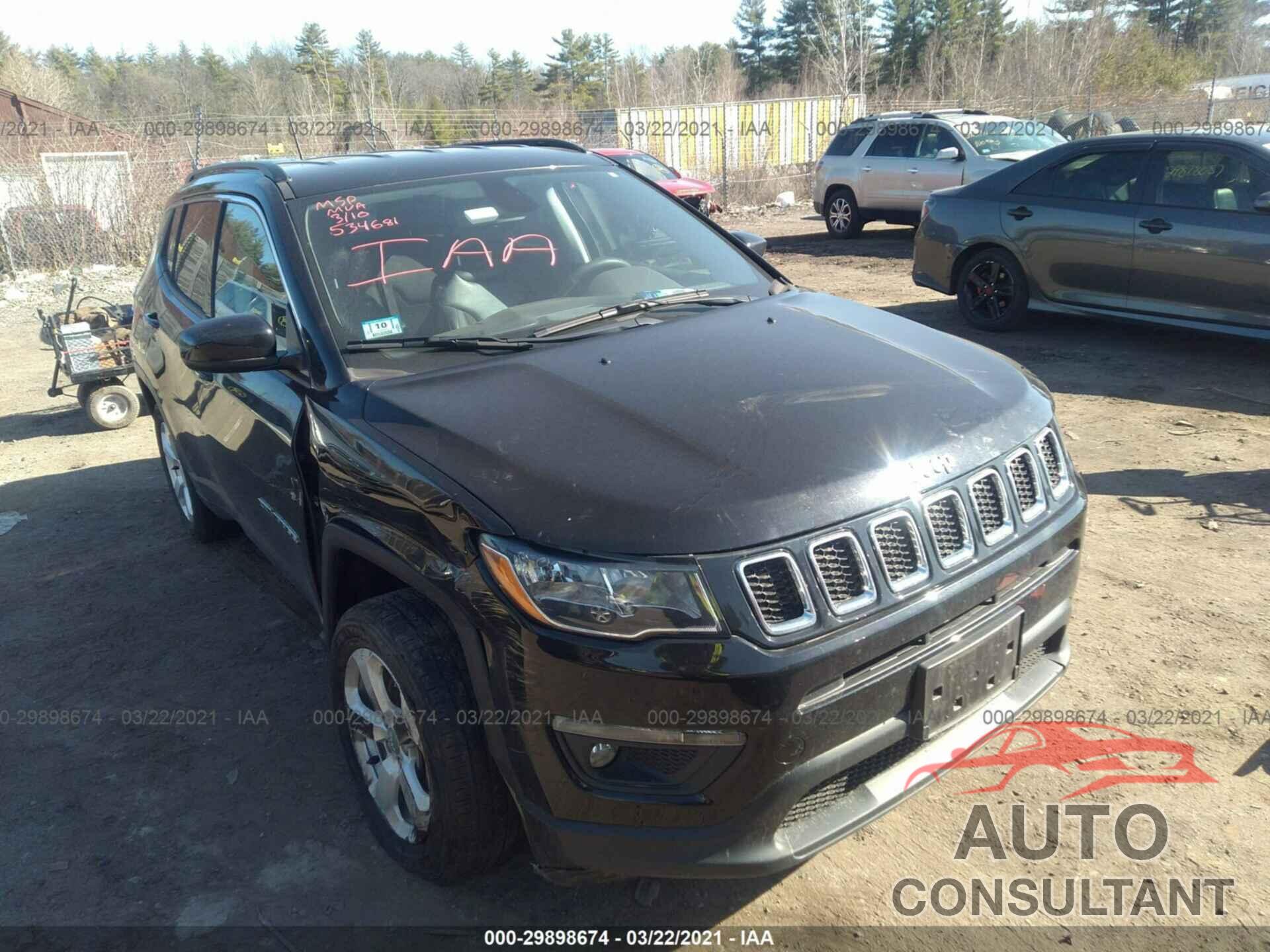 JEEP COMPASS 2018 - 3C4NJDBB3JT434975