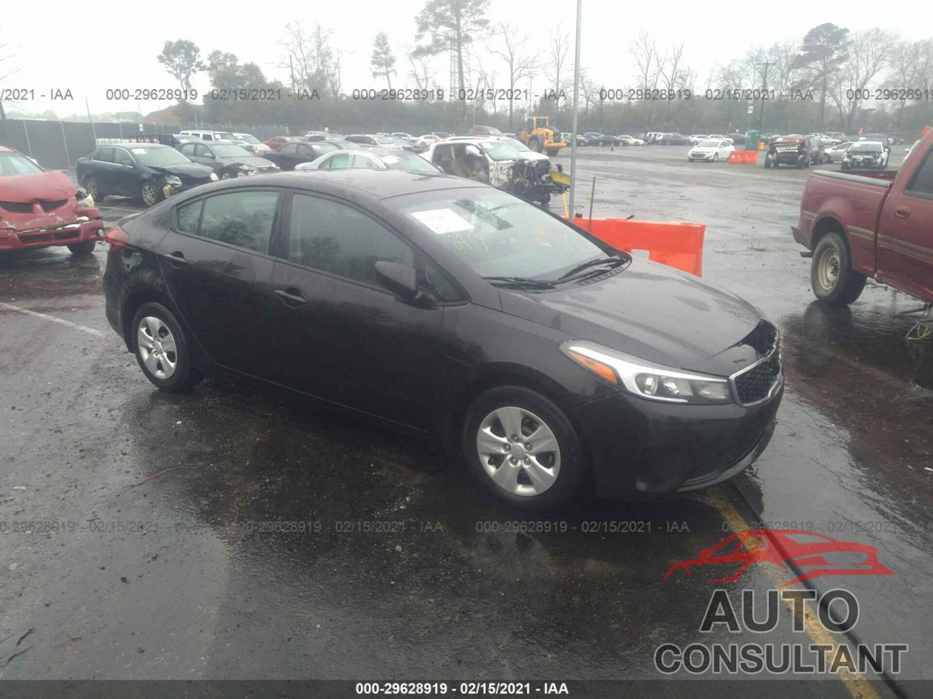 KIA FORTE 2017 - 3KPFL4A73HE069854