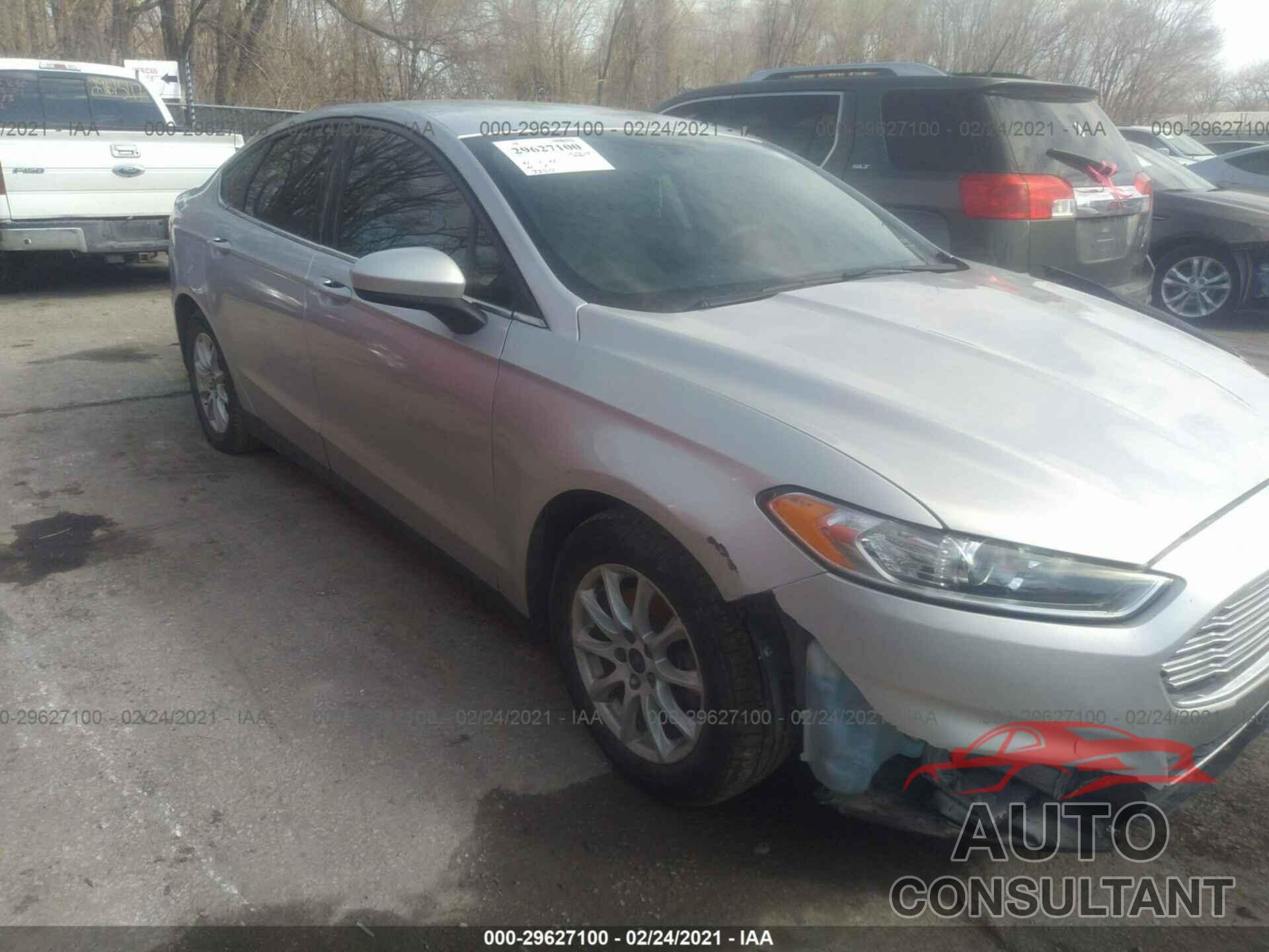 FORD FUSION 2016 - 3FA6P0G72GR165430