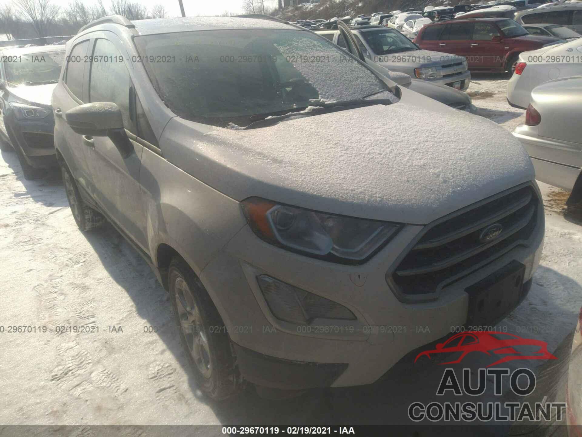 FORD ECOSPORT 2018 - MAJ3P1TE5JC230516