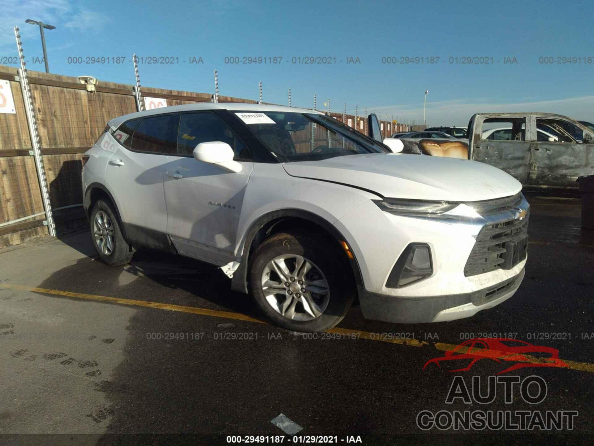 CHEVROLET BLAZER 2021 - 3GNKBHRS6MS523177