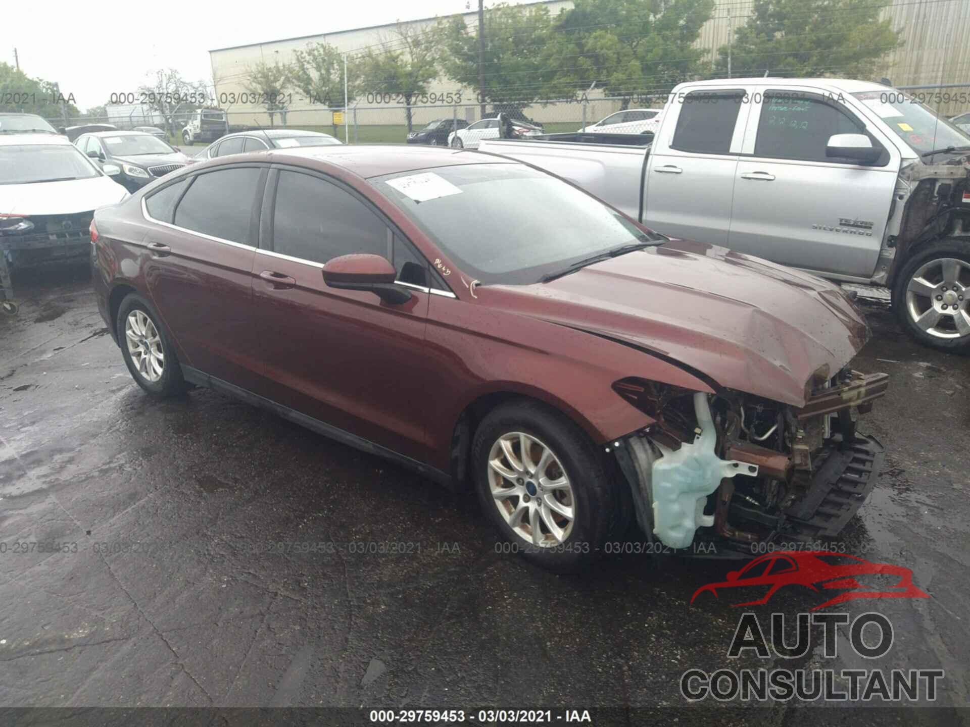 FORD FUSION 2016 - 3FA6P0G72GR211564
