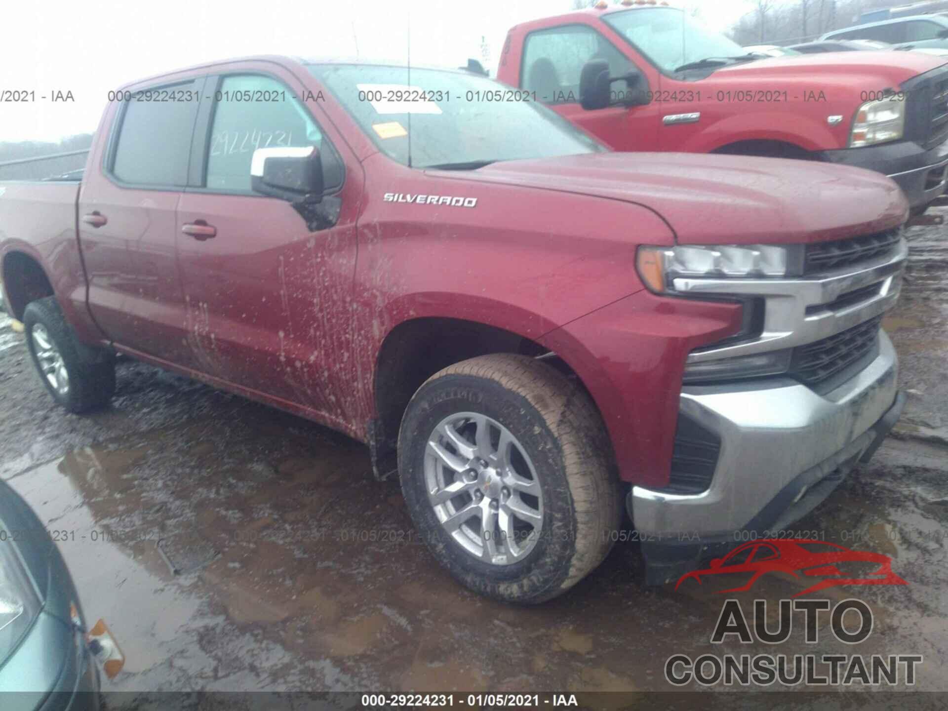 CHEVROLET SILVERADO 1500 2019 - 1GCUYDEDXKZ138222