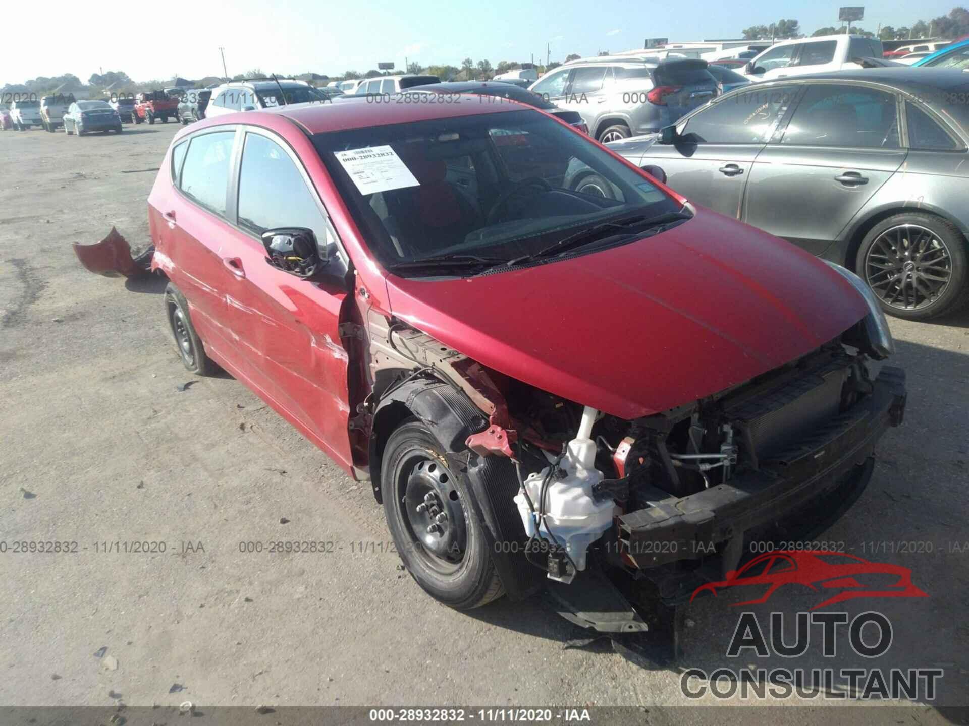 HYUNDAI ACCENT 2017 - KMHCT5AE7HU301330