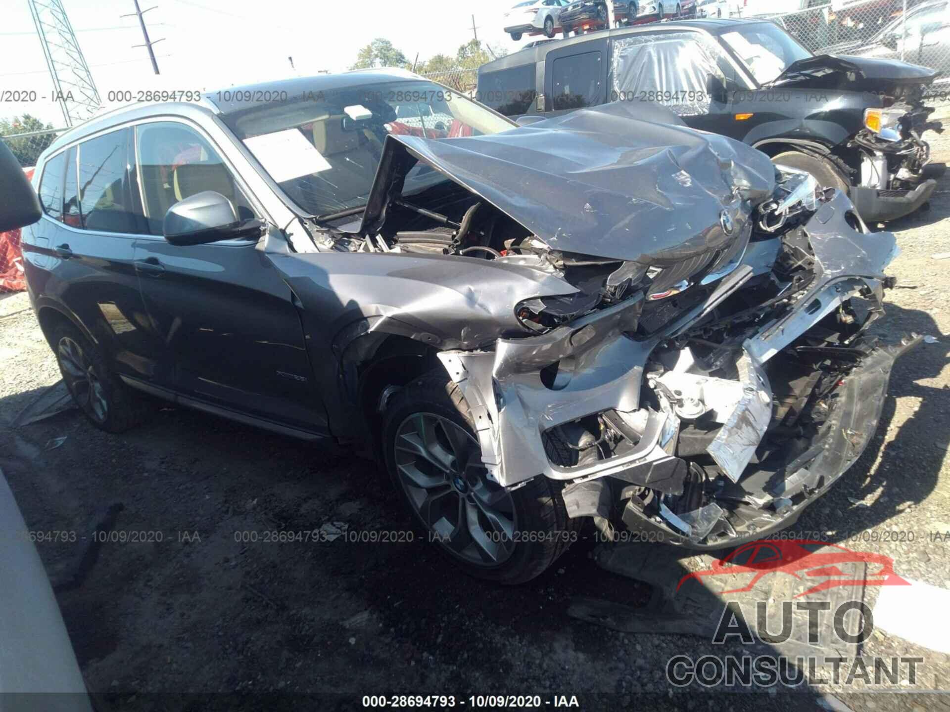 BMW X3 2017 - 5UXWX9C38H0W73564