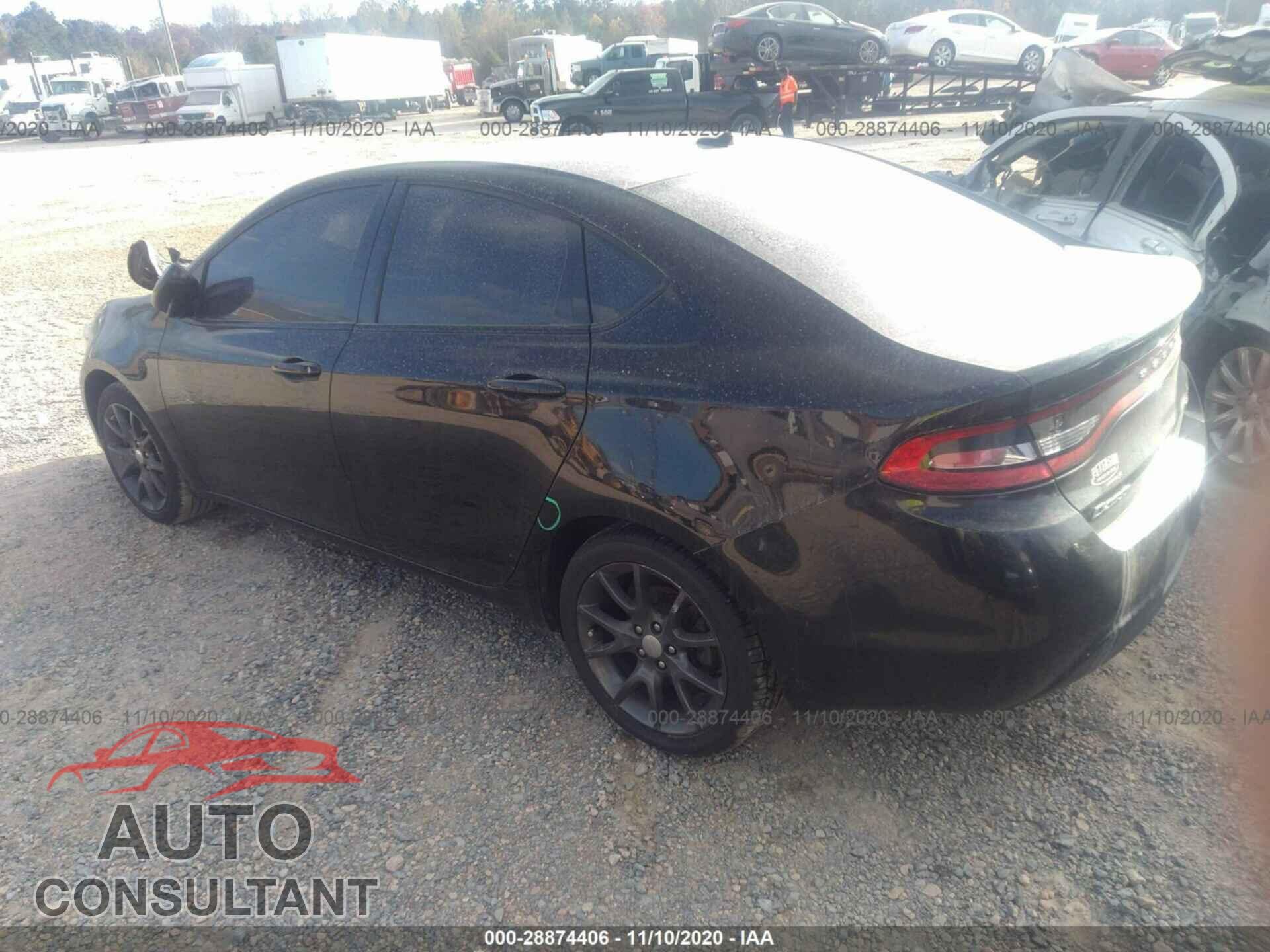 DODGE DART 2016 - 1C3CDFFA5GD822675