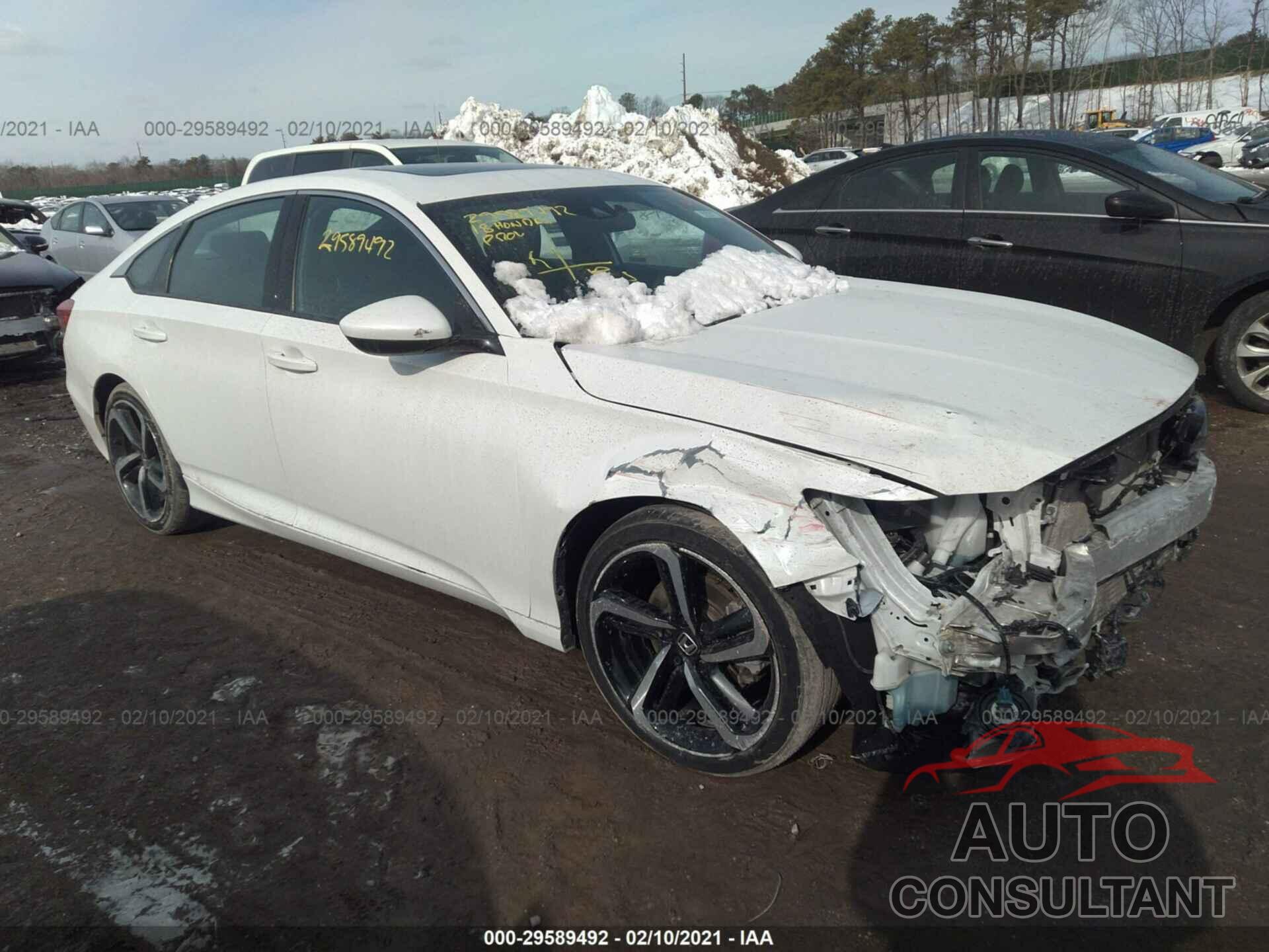 HONDA ACCORD SEDAN 2018 - 1HGCV2F31JA052990