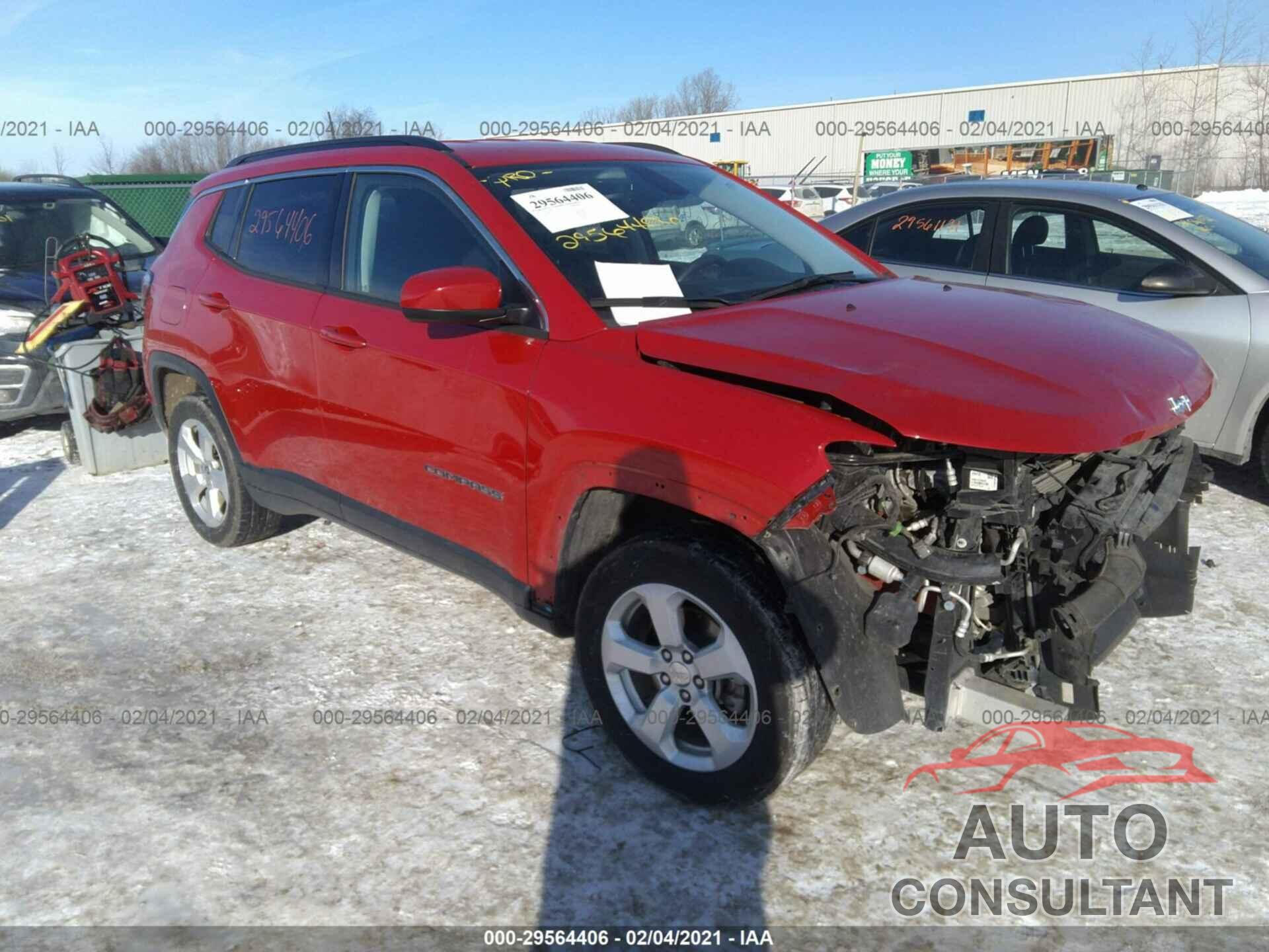 JEEP COMPASS 2018 - 3C4NJDBB5JT231456