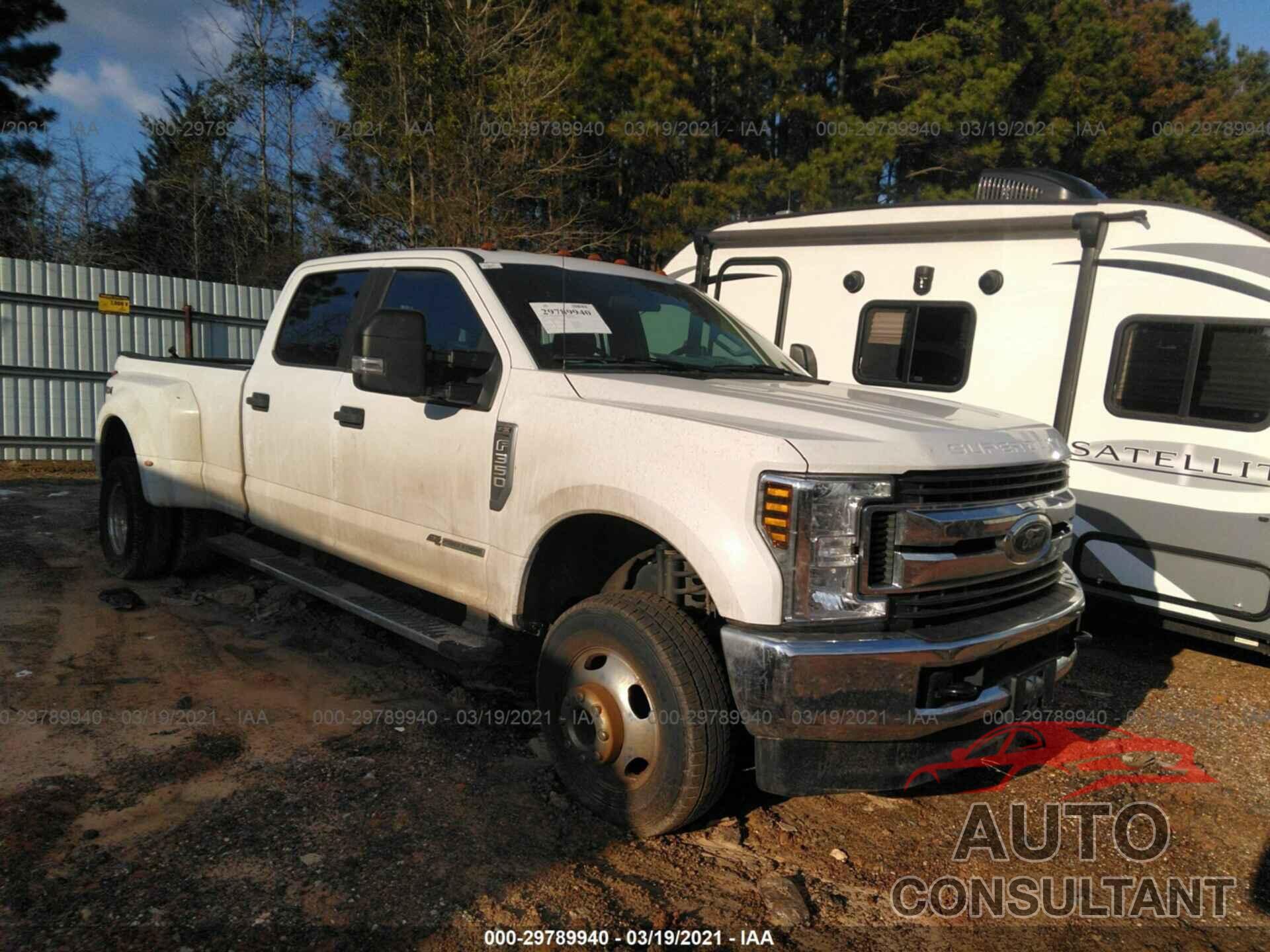 FORD SUPER DUTY F-350 DRW 2019 - 1FT8W3DT4KEF28704