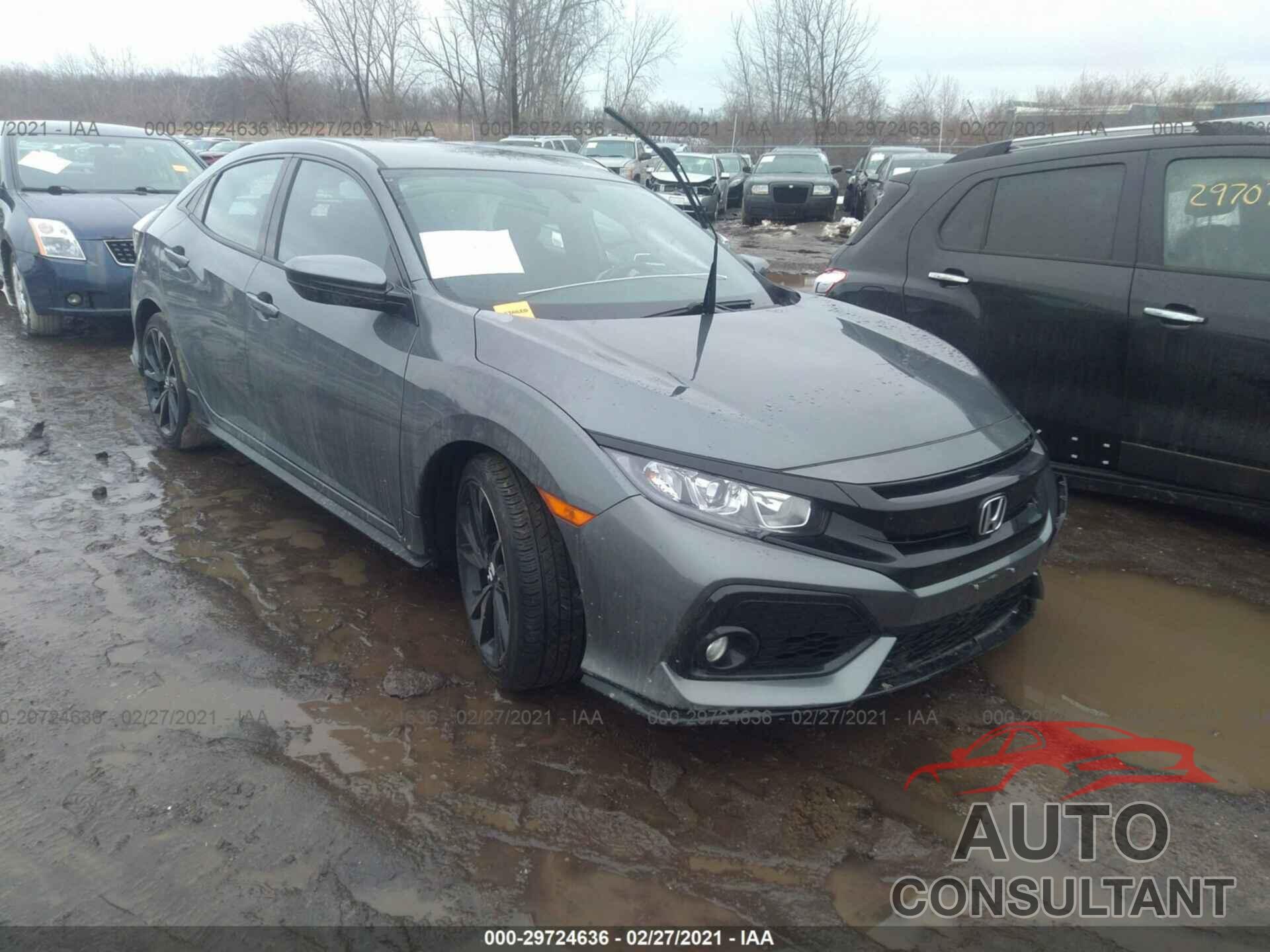 HONDA CIVIC HATCHBACK 2017 - SHHFK7H4XHU224537