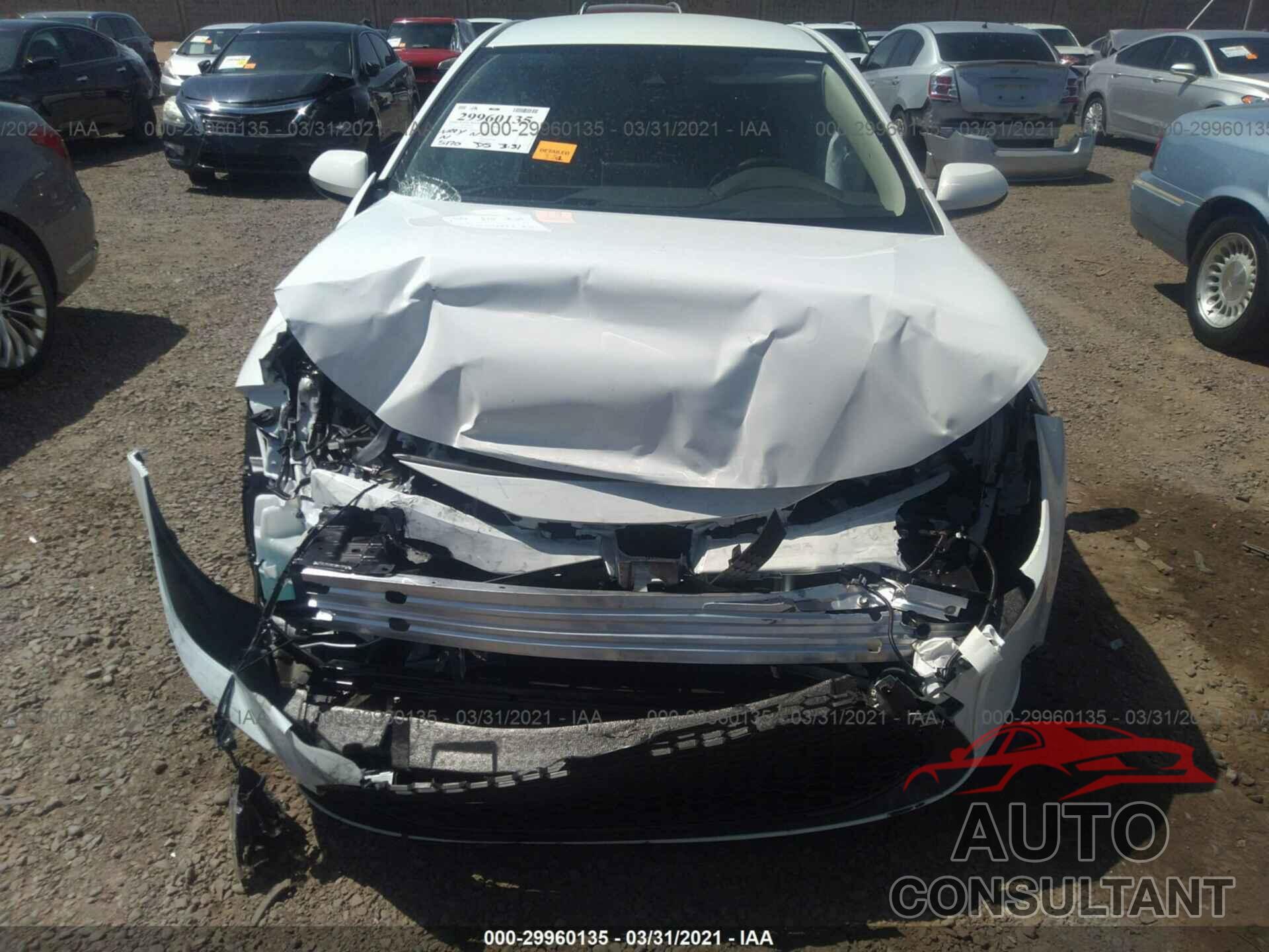 TOYOTA COROLLA 2021 - JTDVPMAE0MJ120772