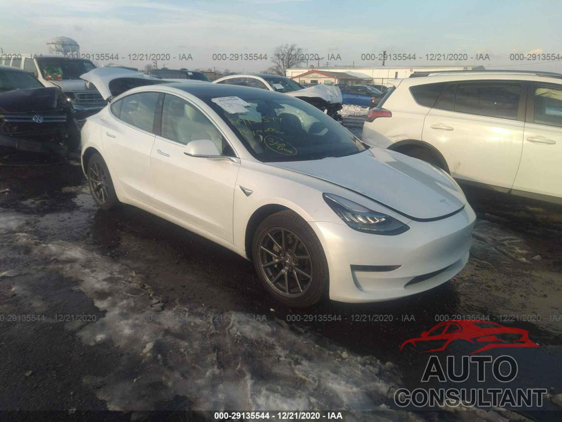 TESLA MODEL 3 2020 - 5YJ3E1EA9LF703706