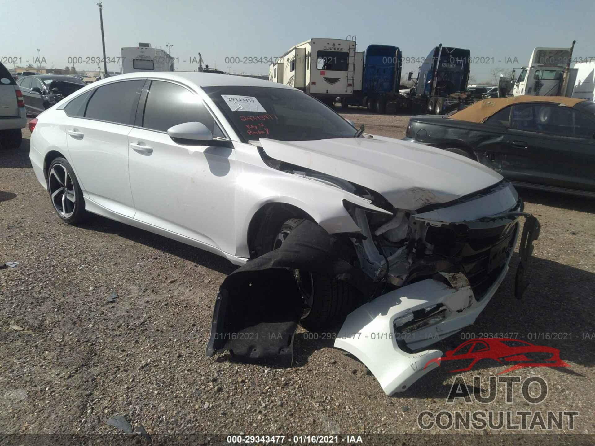 HONDA ACCORD SEDAN 2019 - 1HGCV1F38KA080720