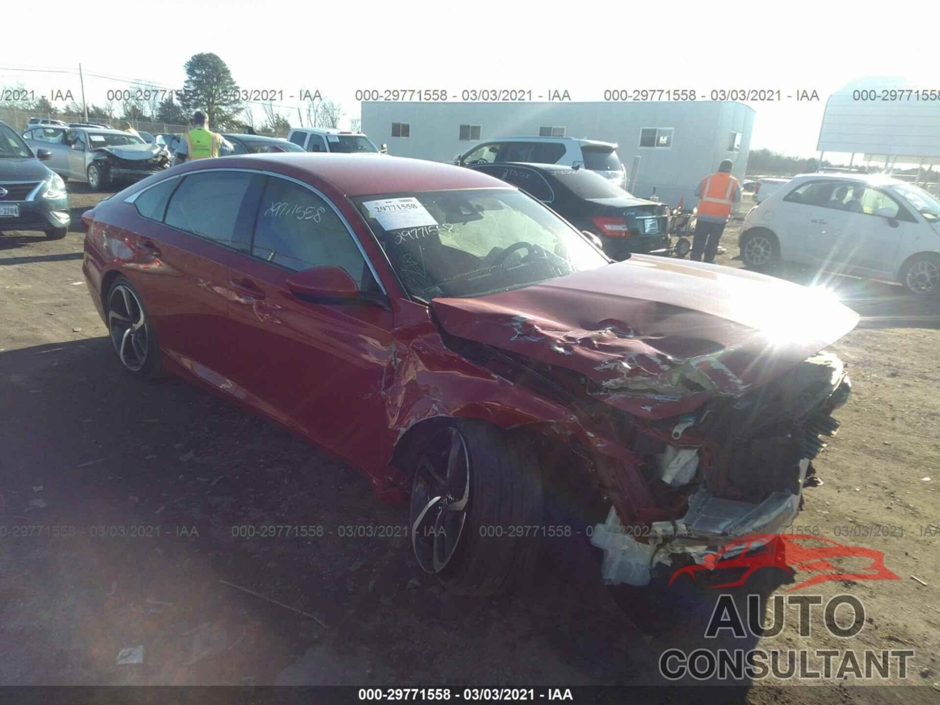 HONDA ACCORD SEDAN 2018 - 1HGCV1F3XJA099462