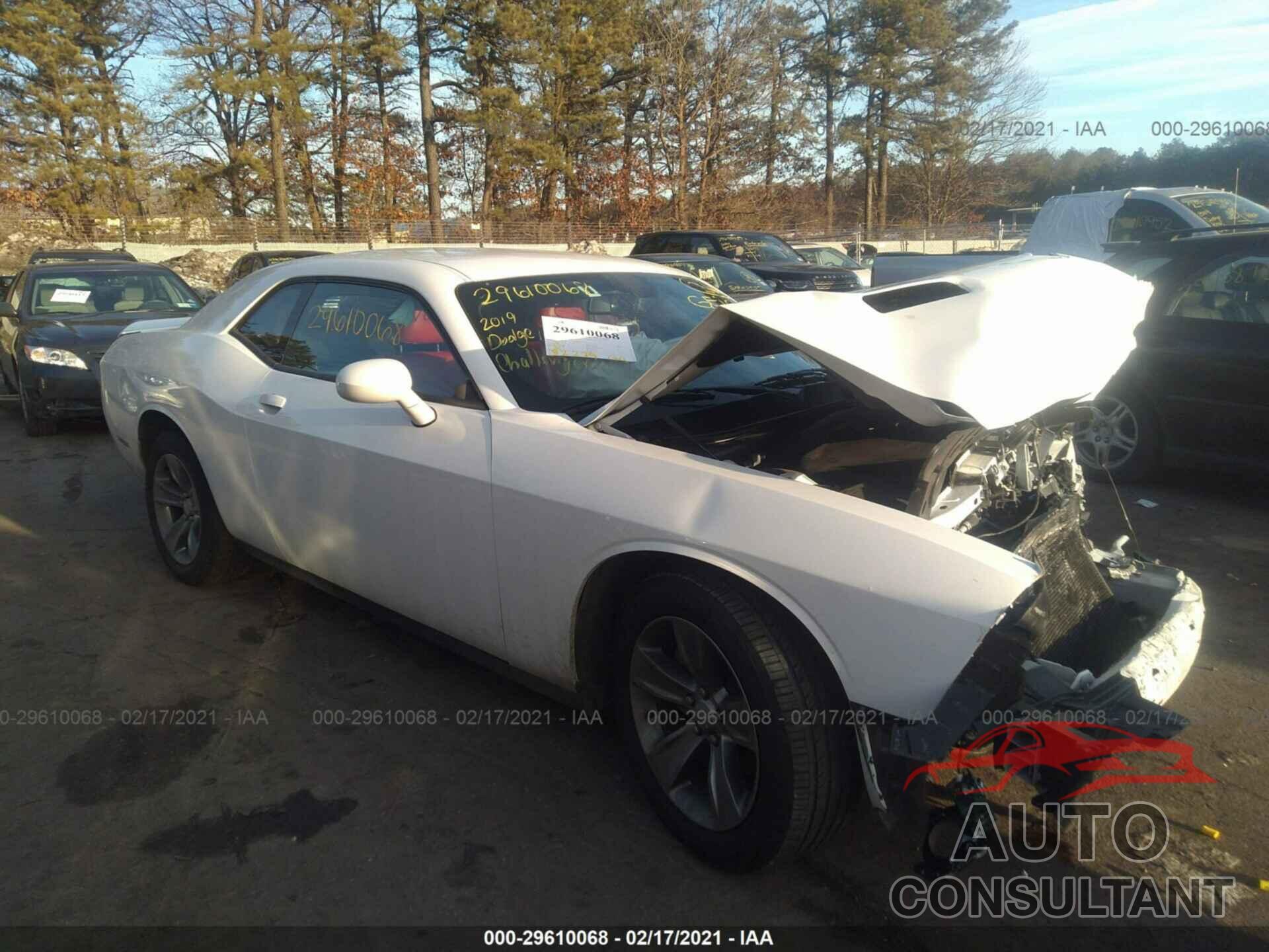 DODGE CHALLENGER 2019 - 2C3CDZAG6KH616063
