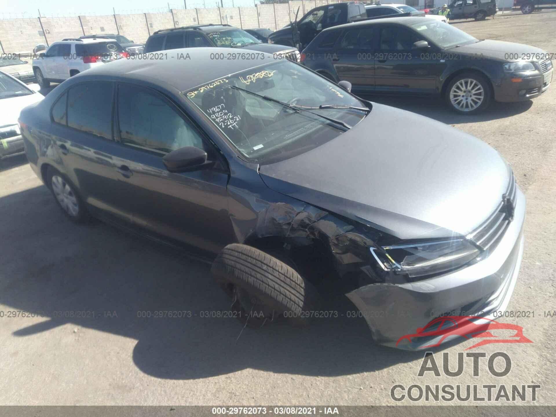 VOLKSWAGEN JETTA SEDAN 2016 - 3VW267AJ3GM389809