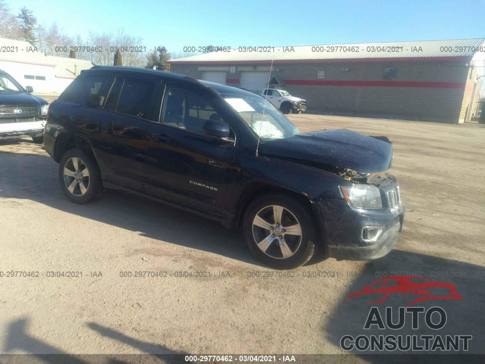 JEEP COMPASS 2017 - 1C4NJDEB9HD109890