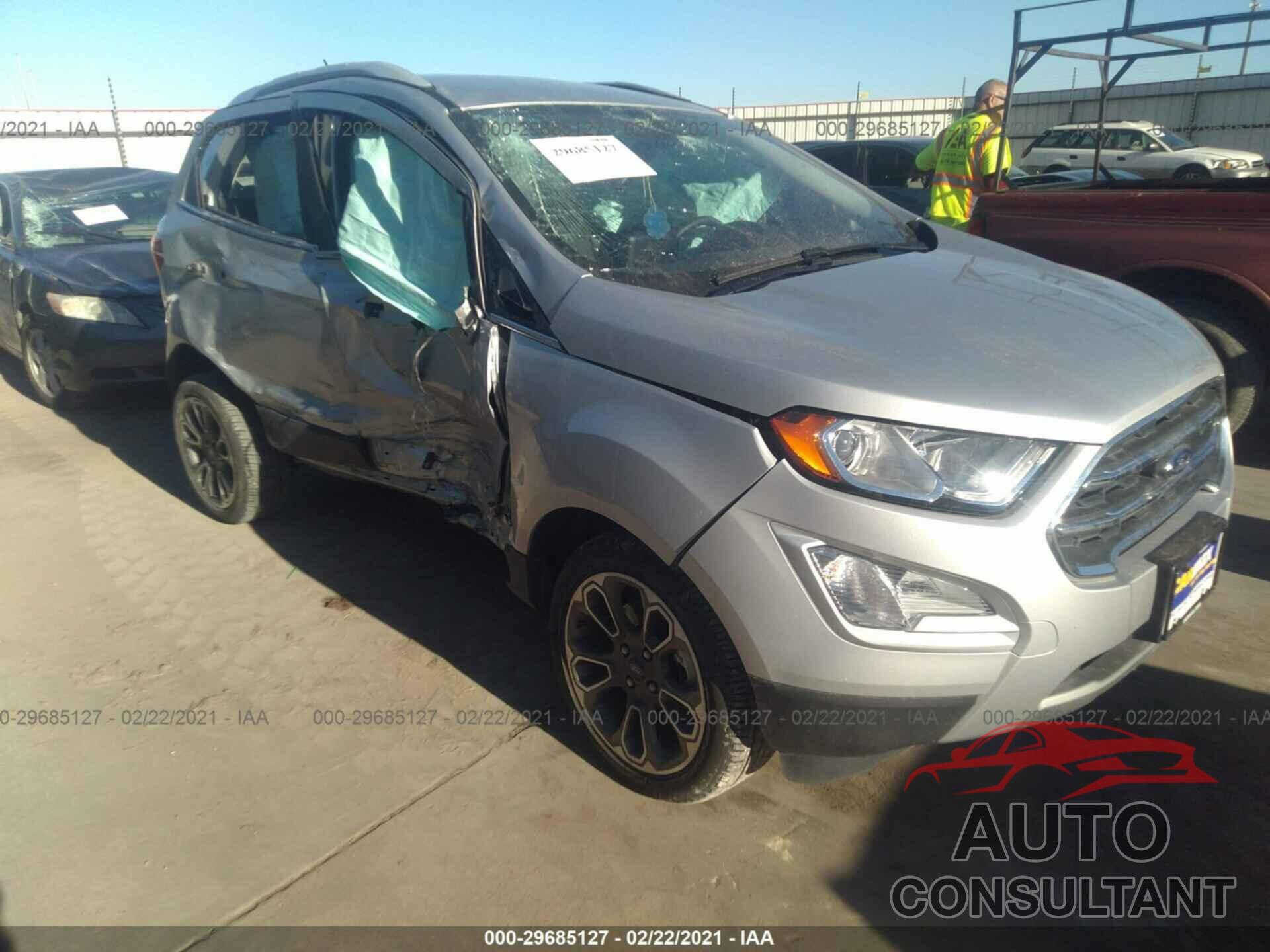 FORD ECOSPORT 2020 - MAJ6S3KL7LC358251