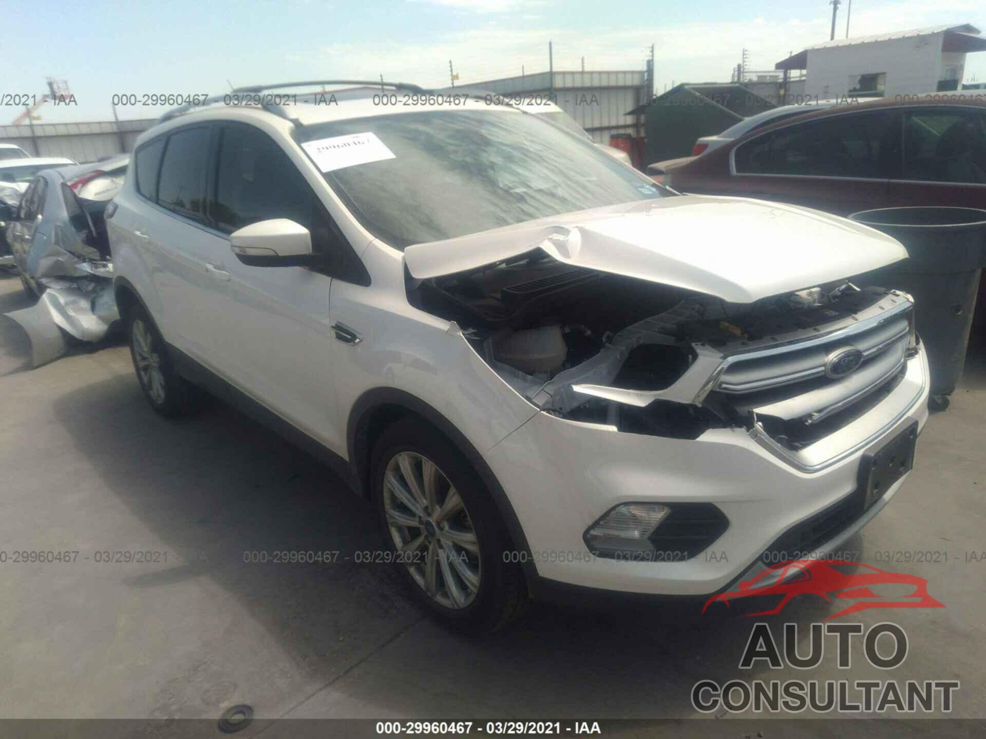 FORD ESCAPE 2017 - 1FMCU0JD9HUC78480