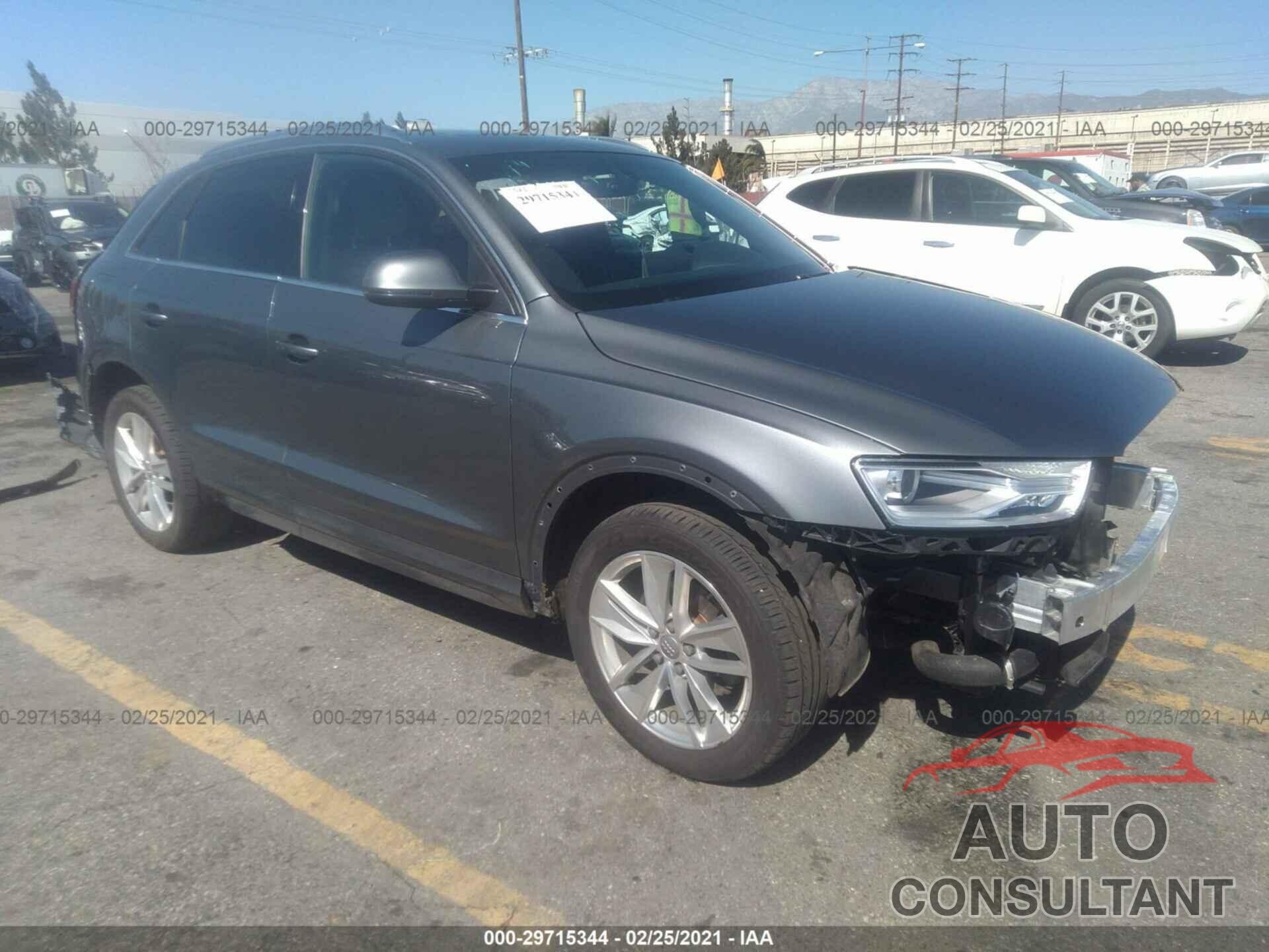 AUDI Q3 2016 - WA1EFCFS8GR019992