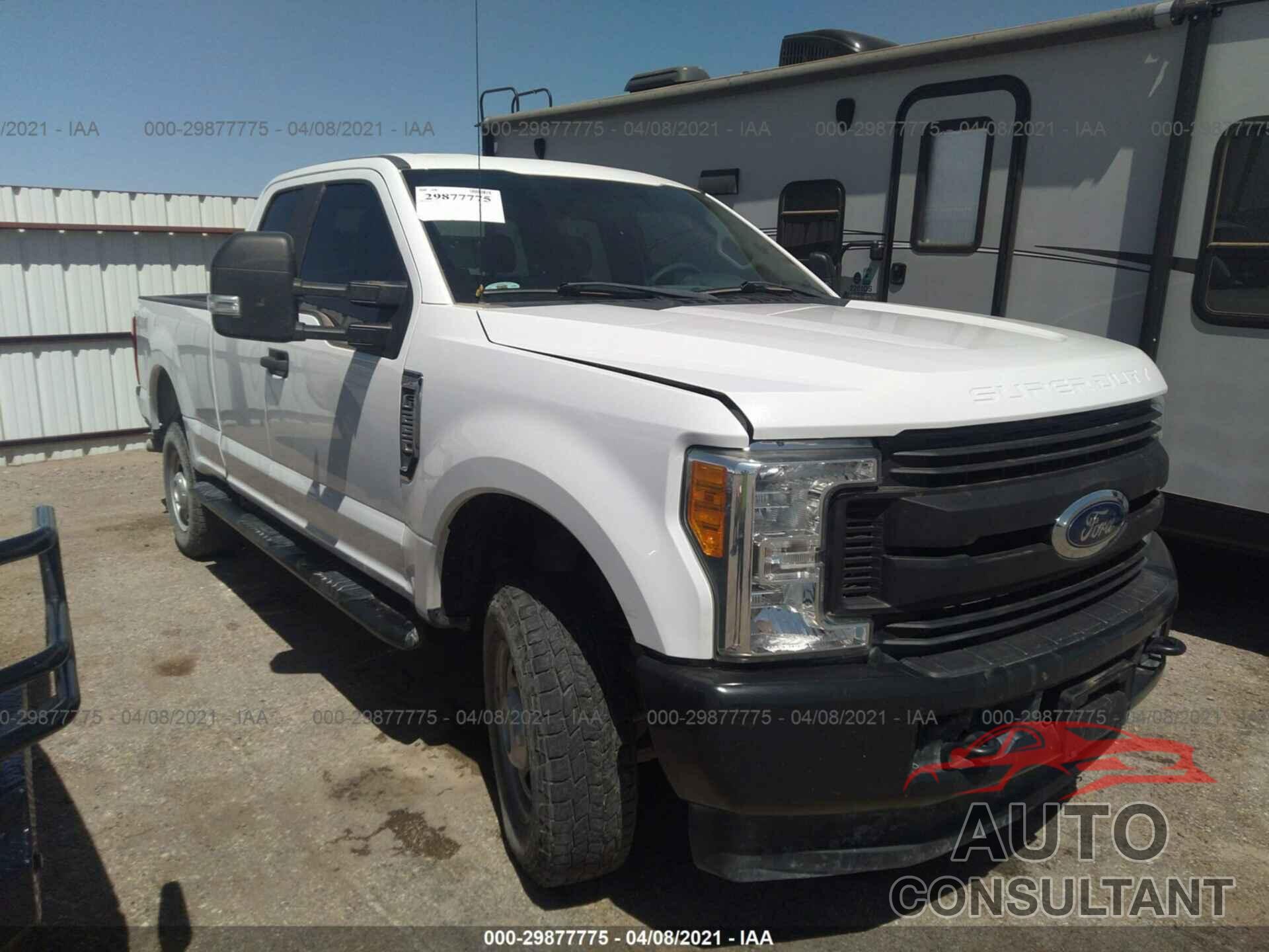 FORD SUPER DUTY F-250 SRW 2017 - 1FT7X2B65HEB86432