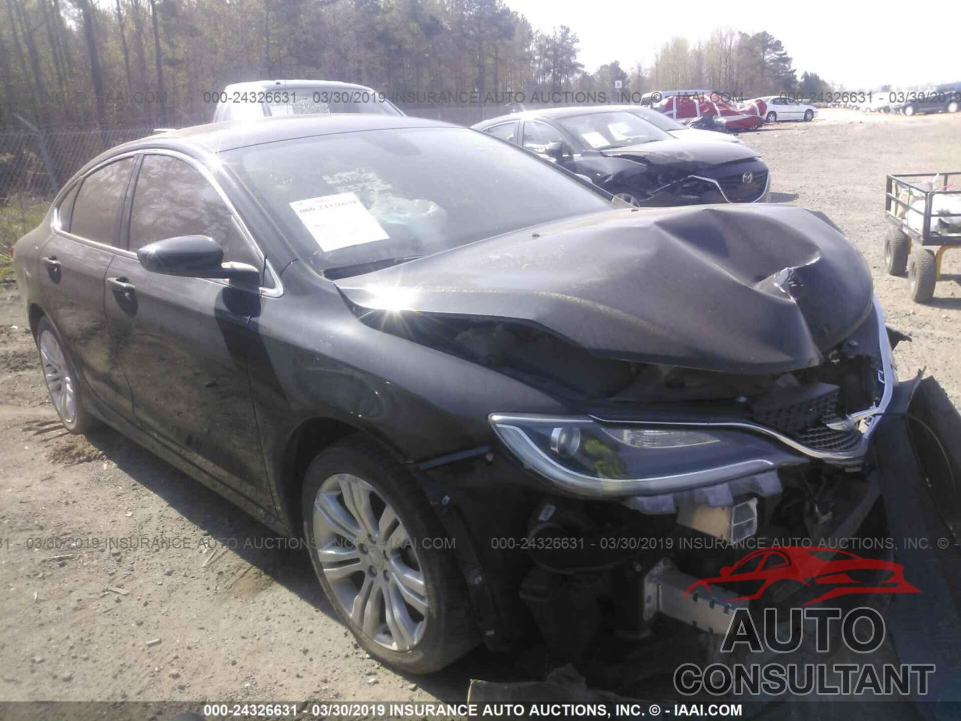 CHRYSLER 200 2015 - 1C3CCCABXFN755386