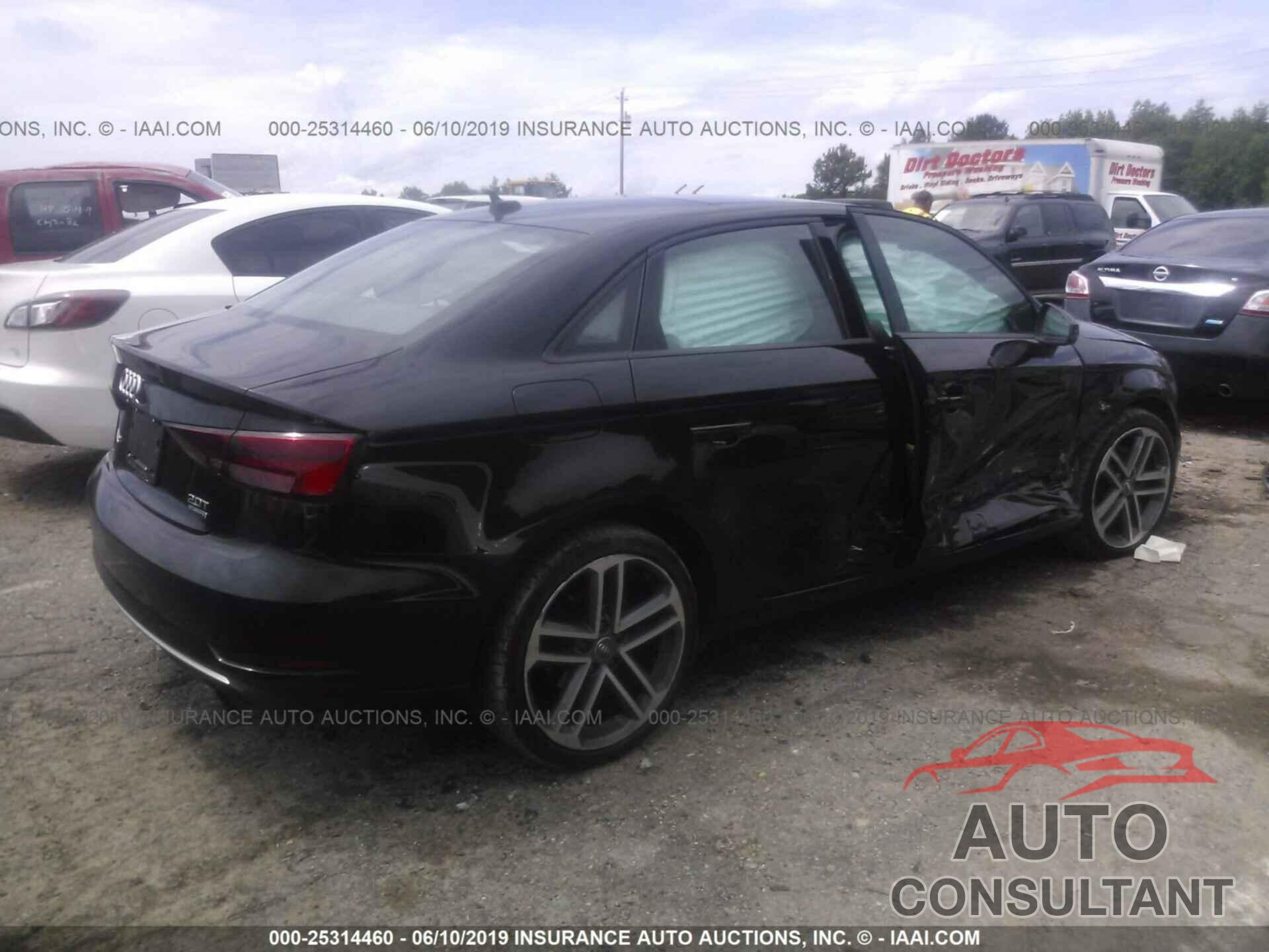 AUDI A3 2017 - WAUB8GFF4H1043510