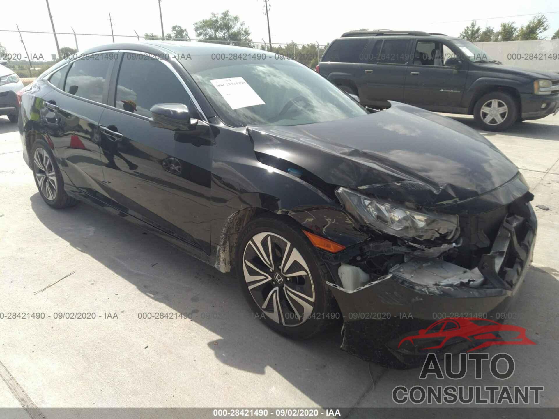 HONDA CIVIC SEDAN 2016 - 19XFC1F34GE223135