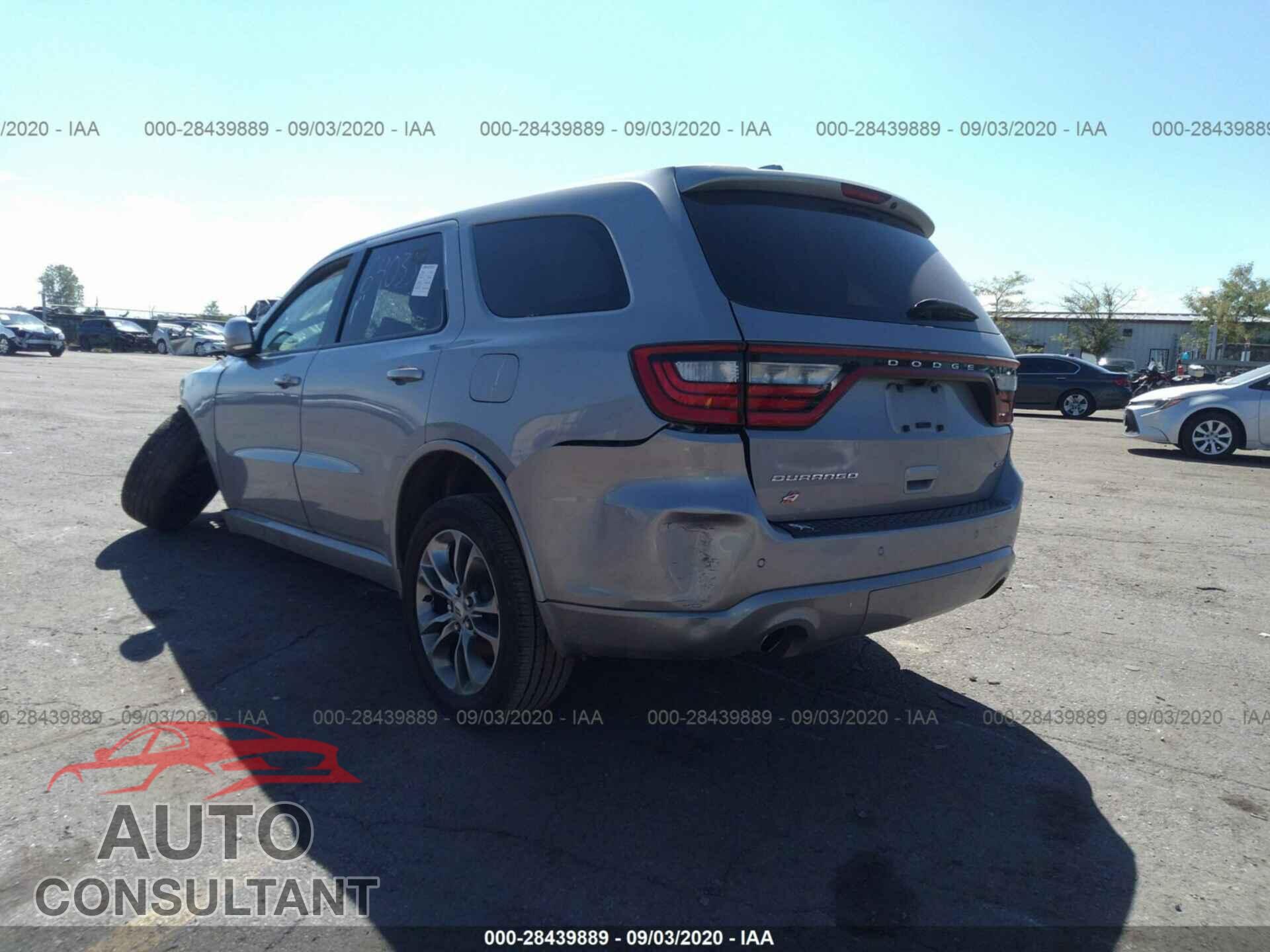 DODGE DURANGO 2019 - 1C4RDJDG2KC664035