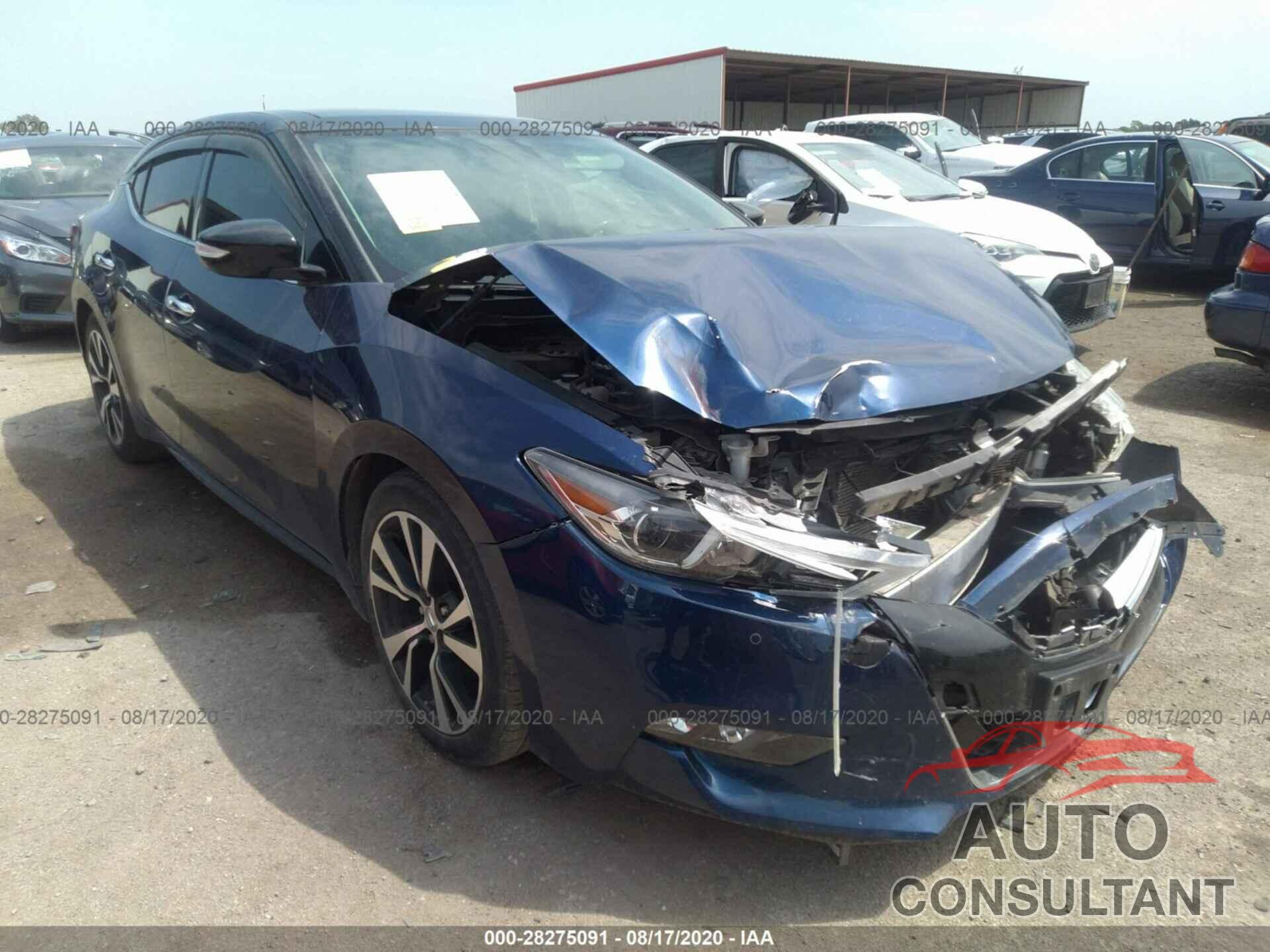 NISSAN MAXIMA 2017 - 1N4AA6AP8HC392631