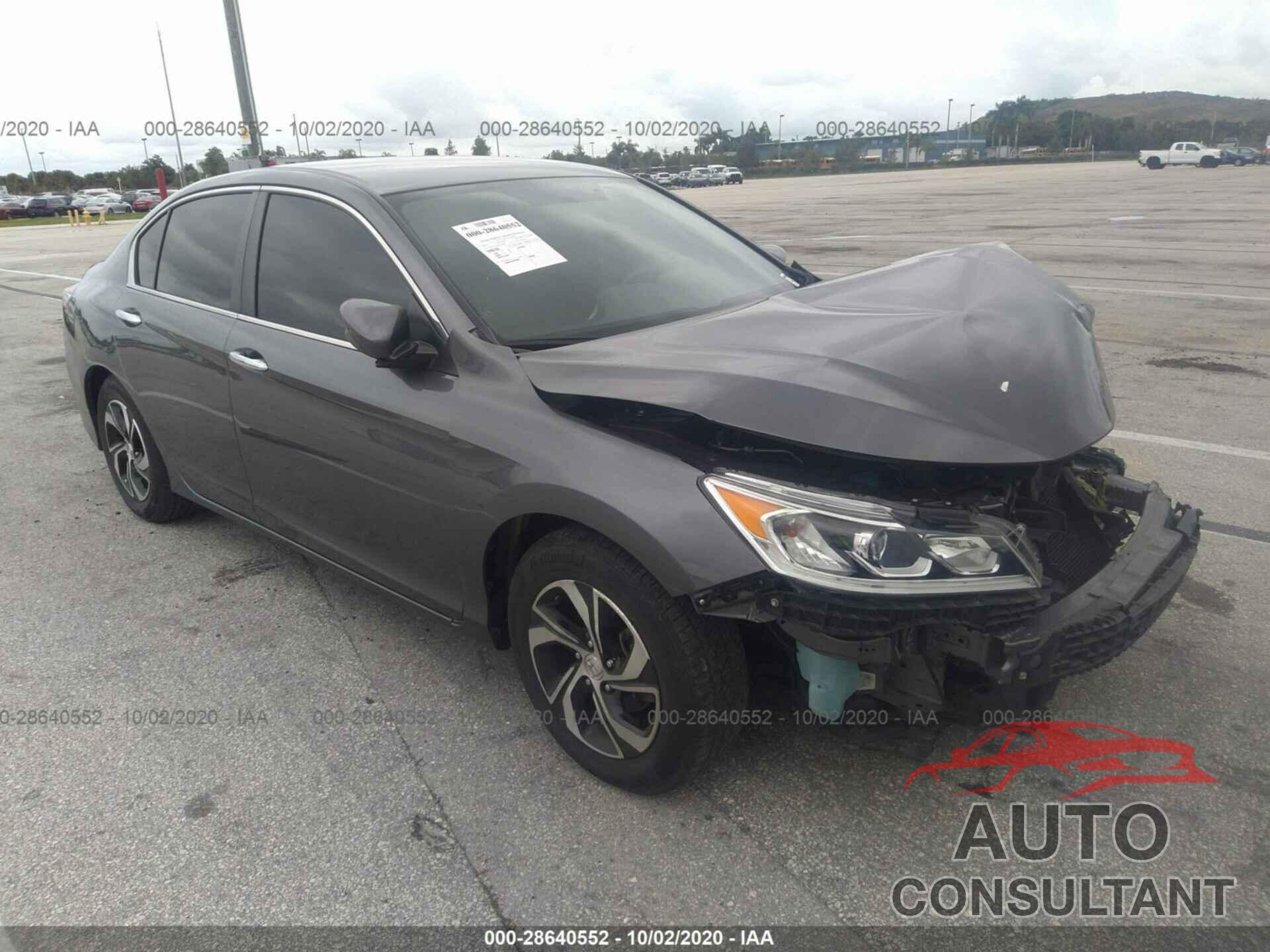 HONDA ACCORD SEDAN 2017 - 1HGCR2F39HA208207