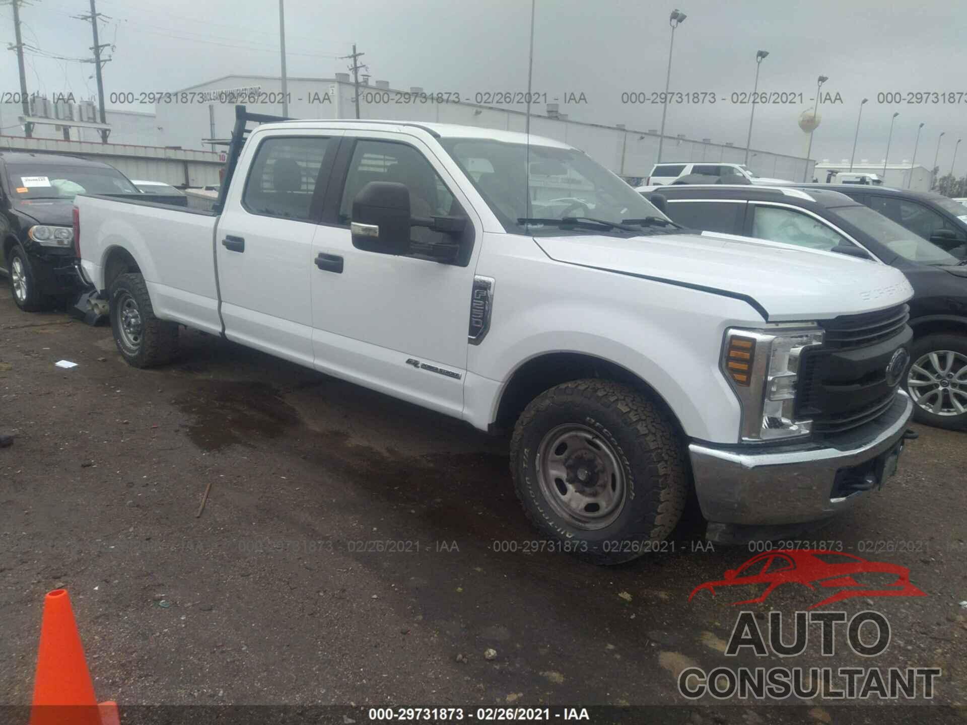 FORD SUPER DUTY F-250 SRW 2019 - 1FT7W2AT3KEC90287