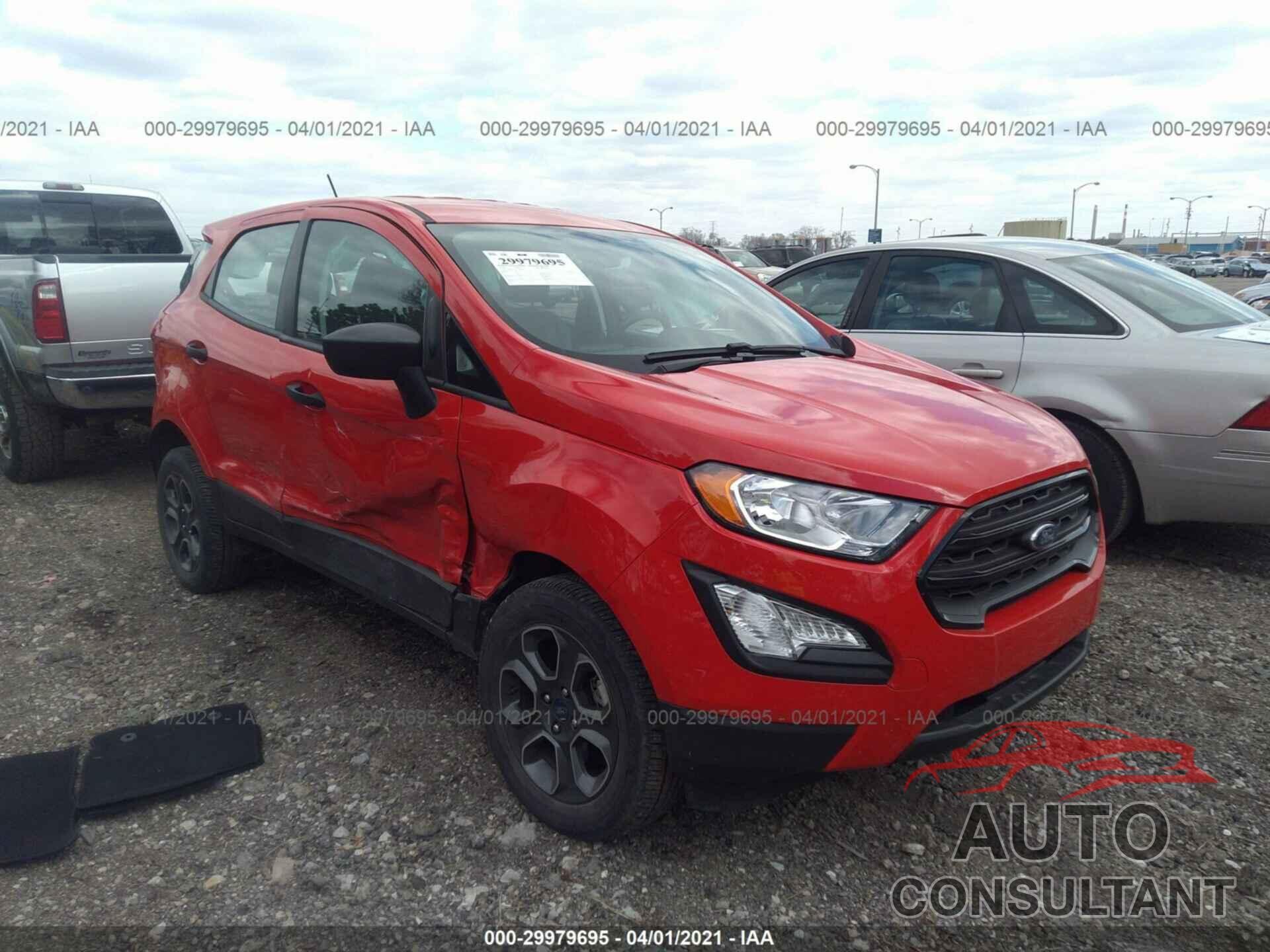 FORD ECOSPORT 2018 - MAJ6P1SL7JC199380