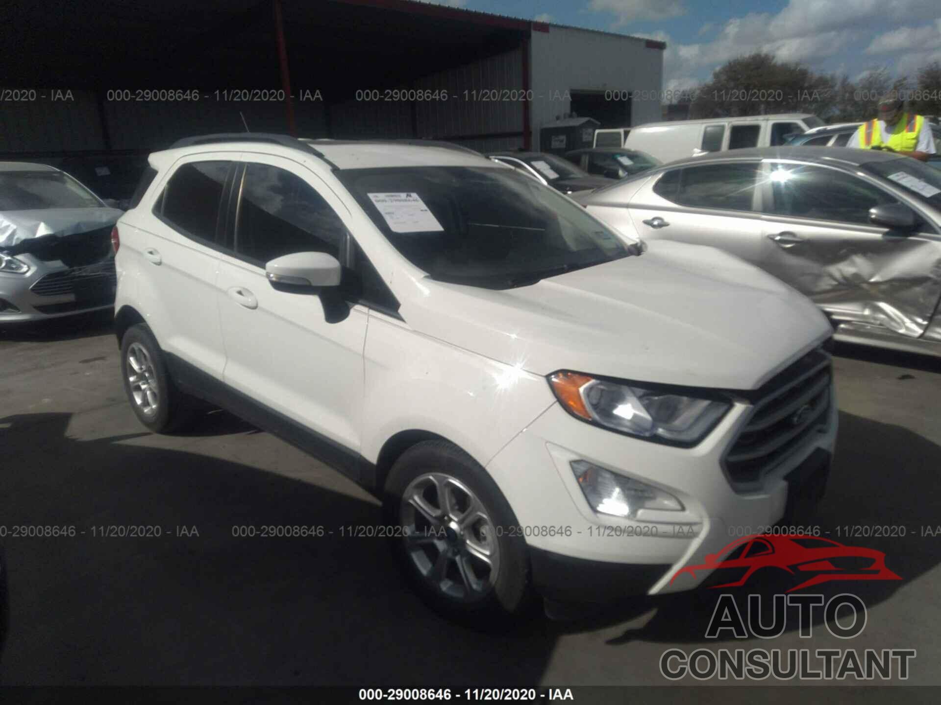 FORD ECOSPORT 2018 - MAJ3P1TE2JC239951