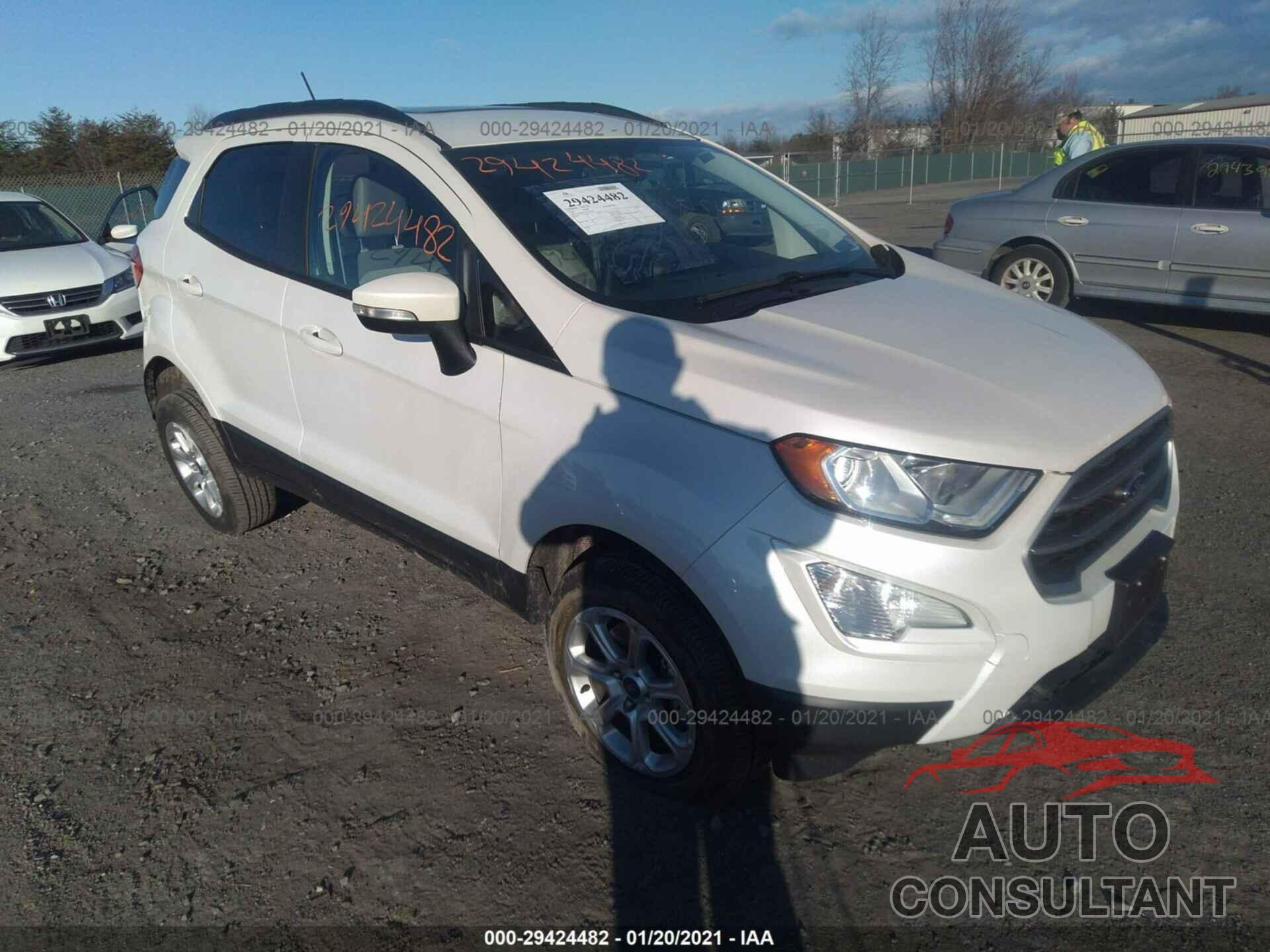 FORD ECOSPORT 2019 - MAJ6S3GL8KC277086