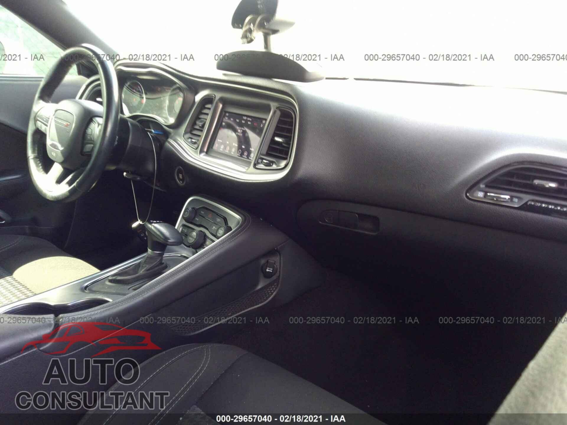 DODGE CHALLENGER 2018 - 2C3CDZAG0JH245478