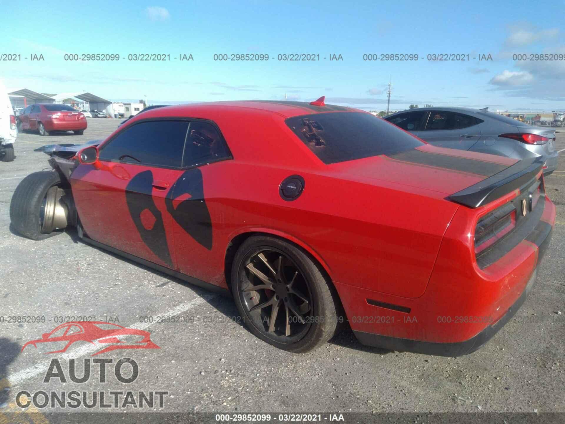 DODGE CHALLENGER 2016 - 2C3CDZFJ8GH351500