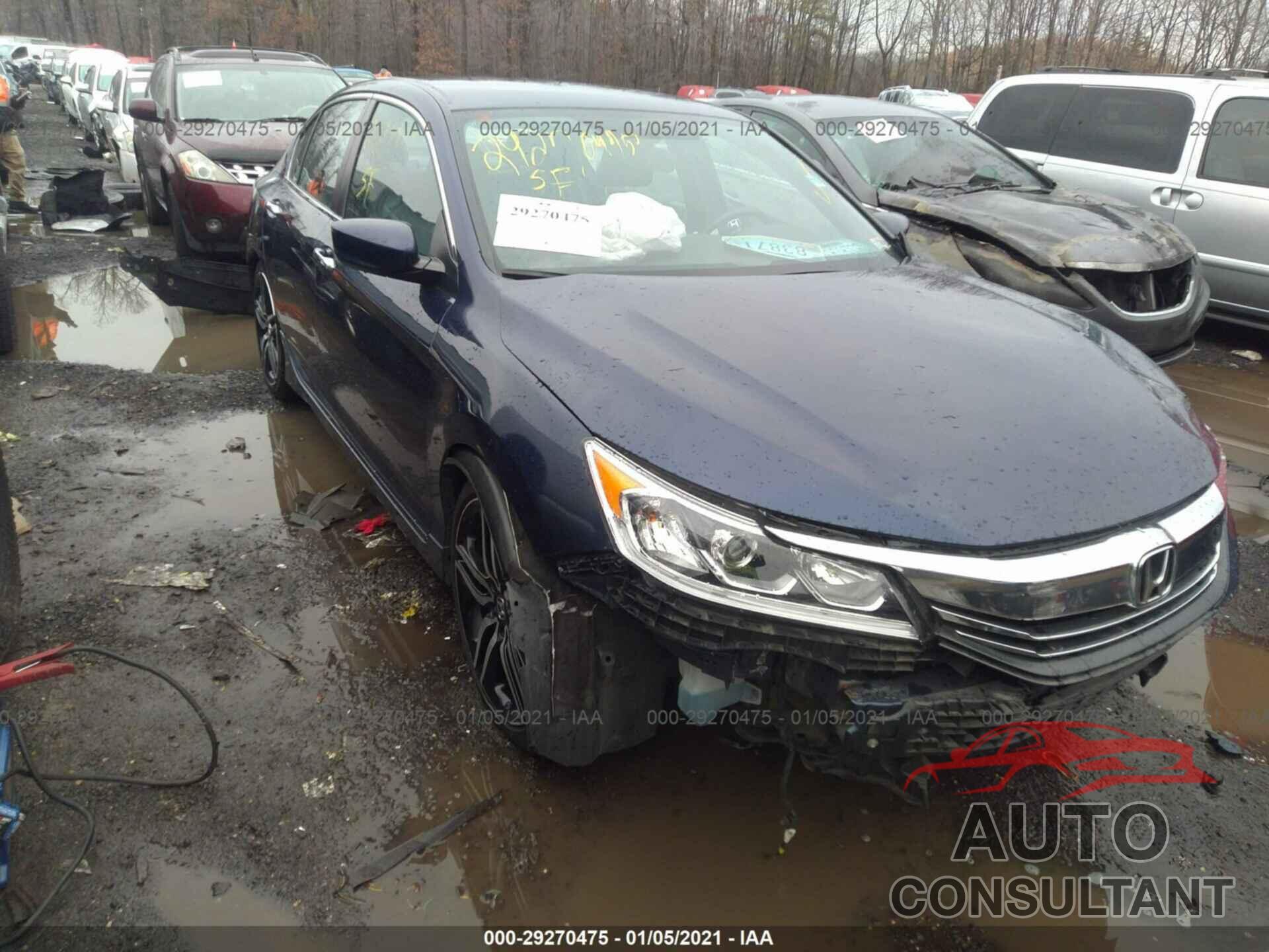 HONDA ACCORD SEDAN 2017 - 1HGCR2F15HA181022