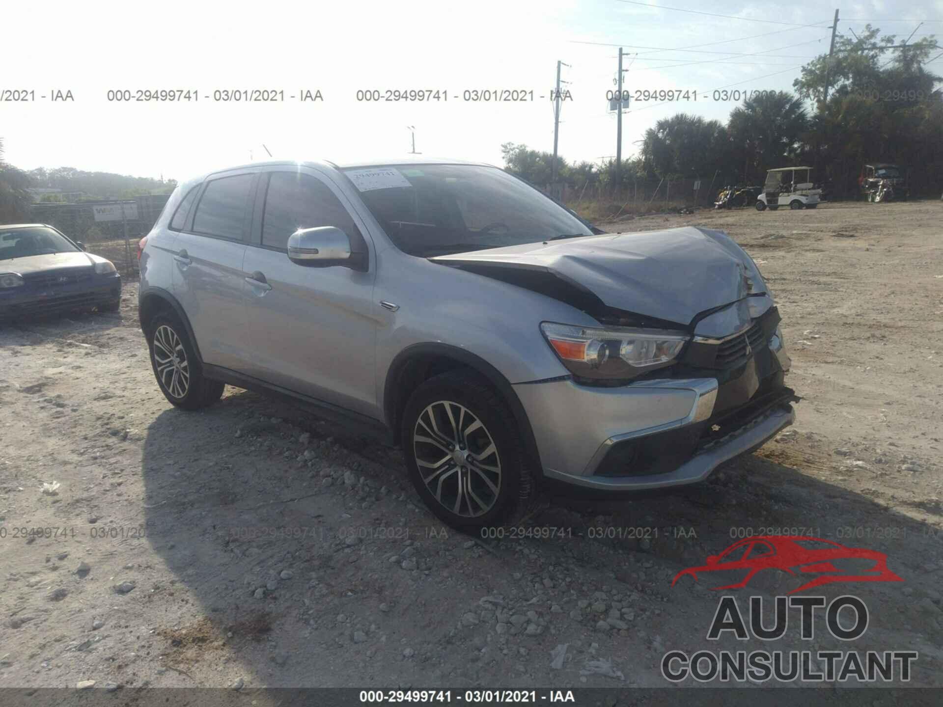 MITSUBISHI OUTLANDER SPORT 2016 - JA4AP3AW6GZ050776