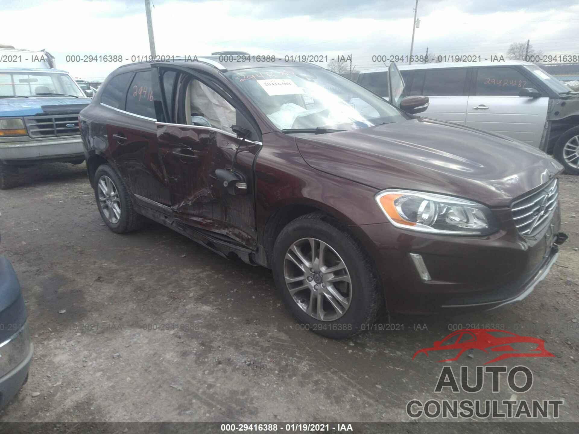 VOLVO XC60 2016 - YV4612RK7G2867690